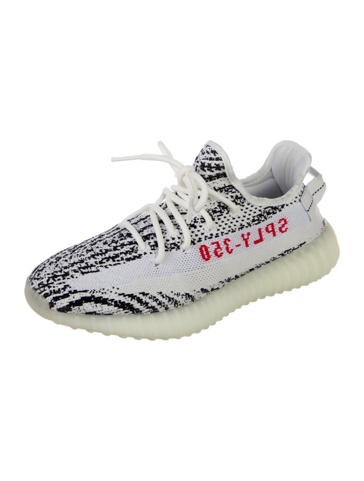 adidas Yeezy Boost 350 V2 'Zebra' Athletic Sneakers w/ Tags