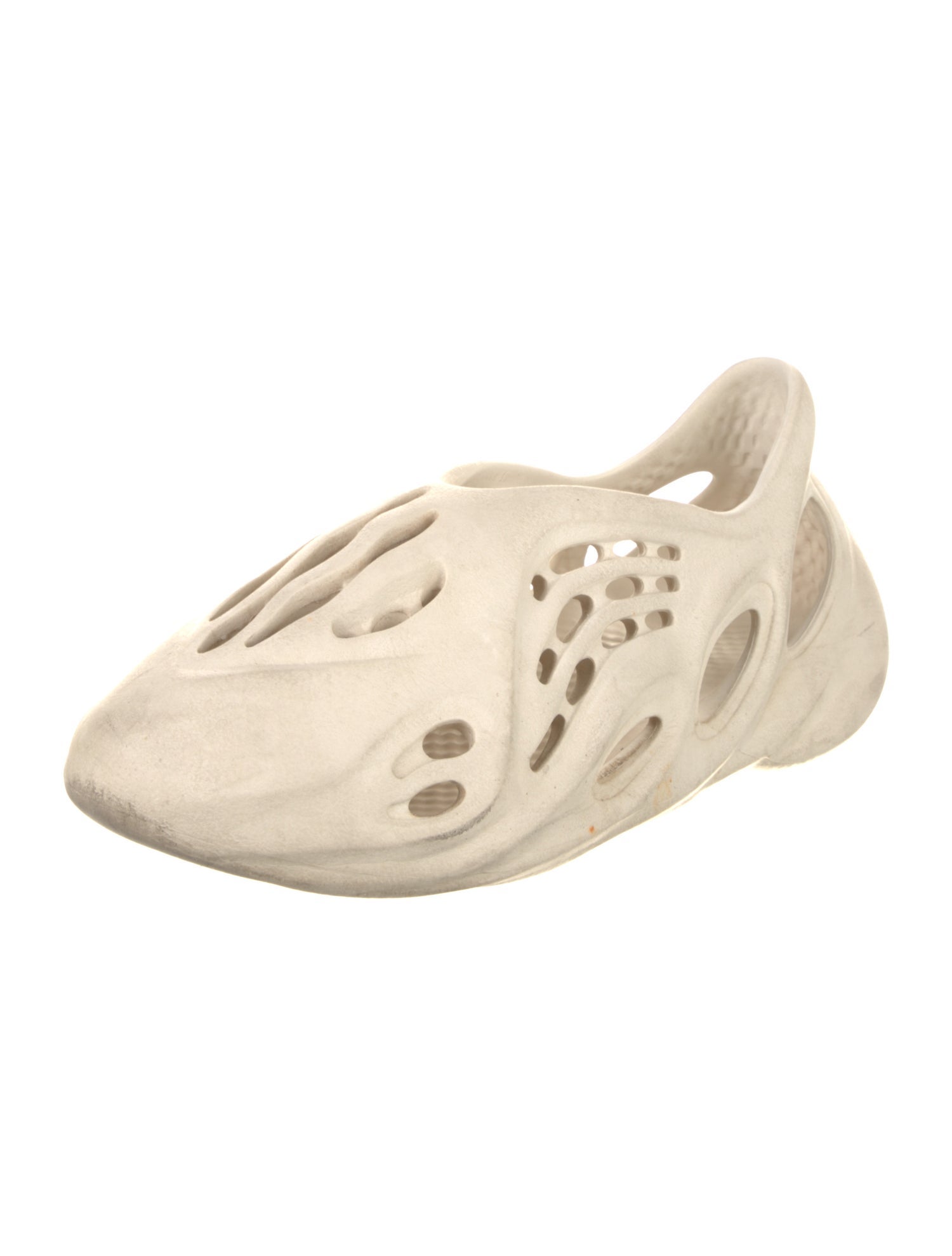 adidas Yeezy Rubber Cutout Accent Sandals