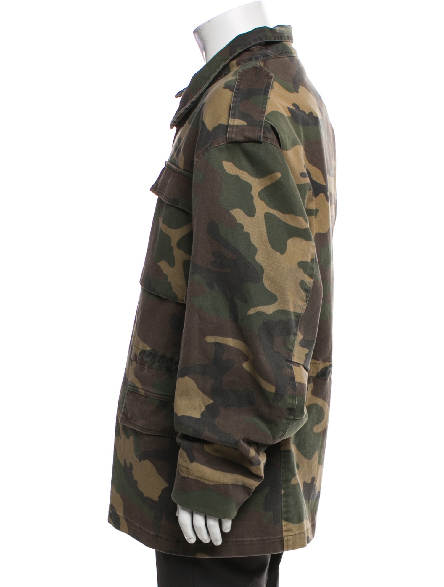 Yeezy Camouflage Print Parka