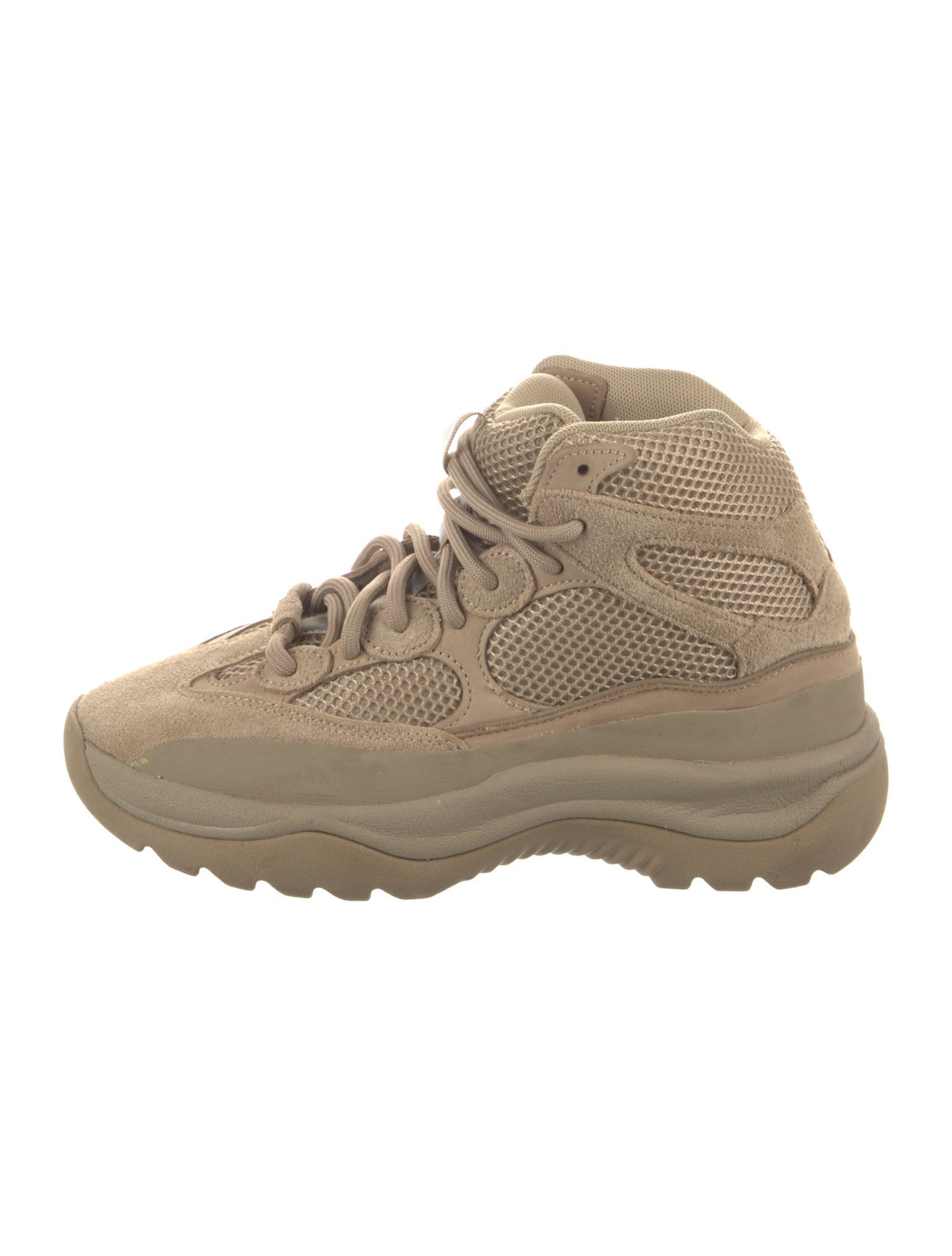 adidas Yeezy Desert 'Rock' Suede Lace-Up Boots