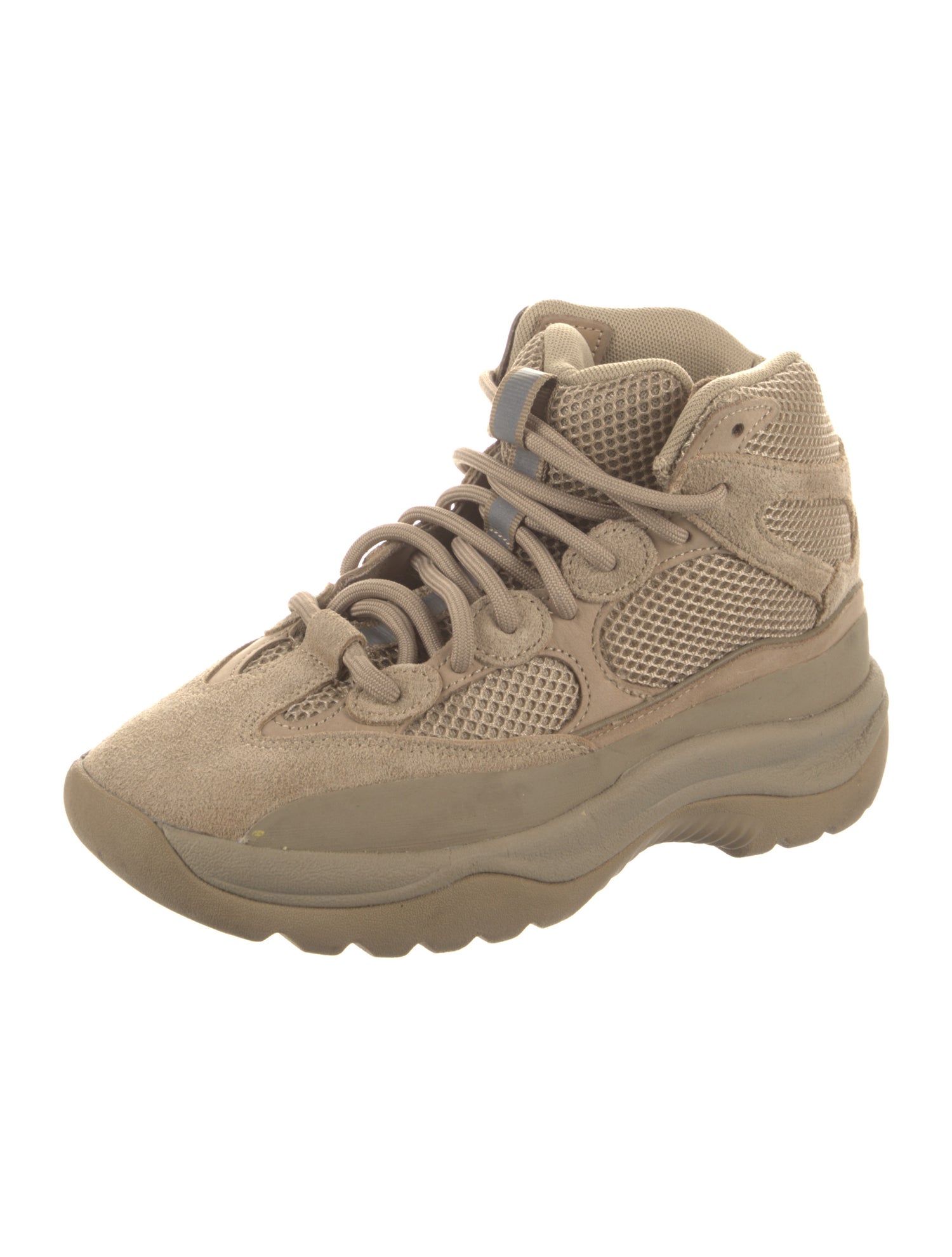 adidas Yeezy Desert 'Rock' Suede Lace-Up Boots