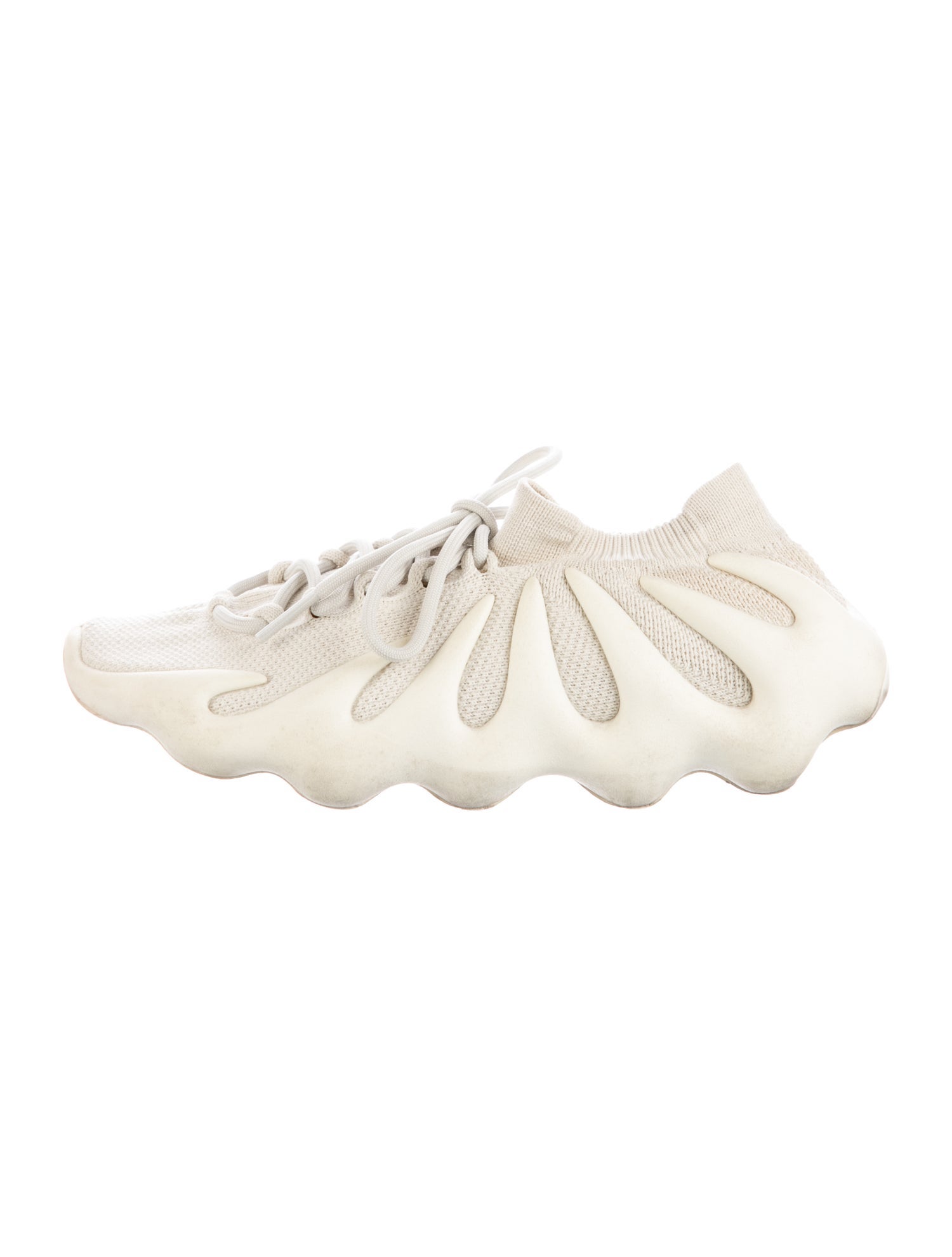 adidas Yeezy 450 Cloud White Sock Sneakers
