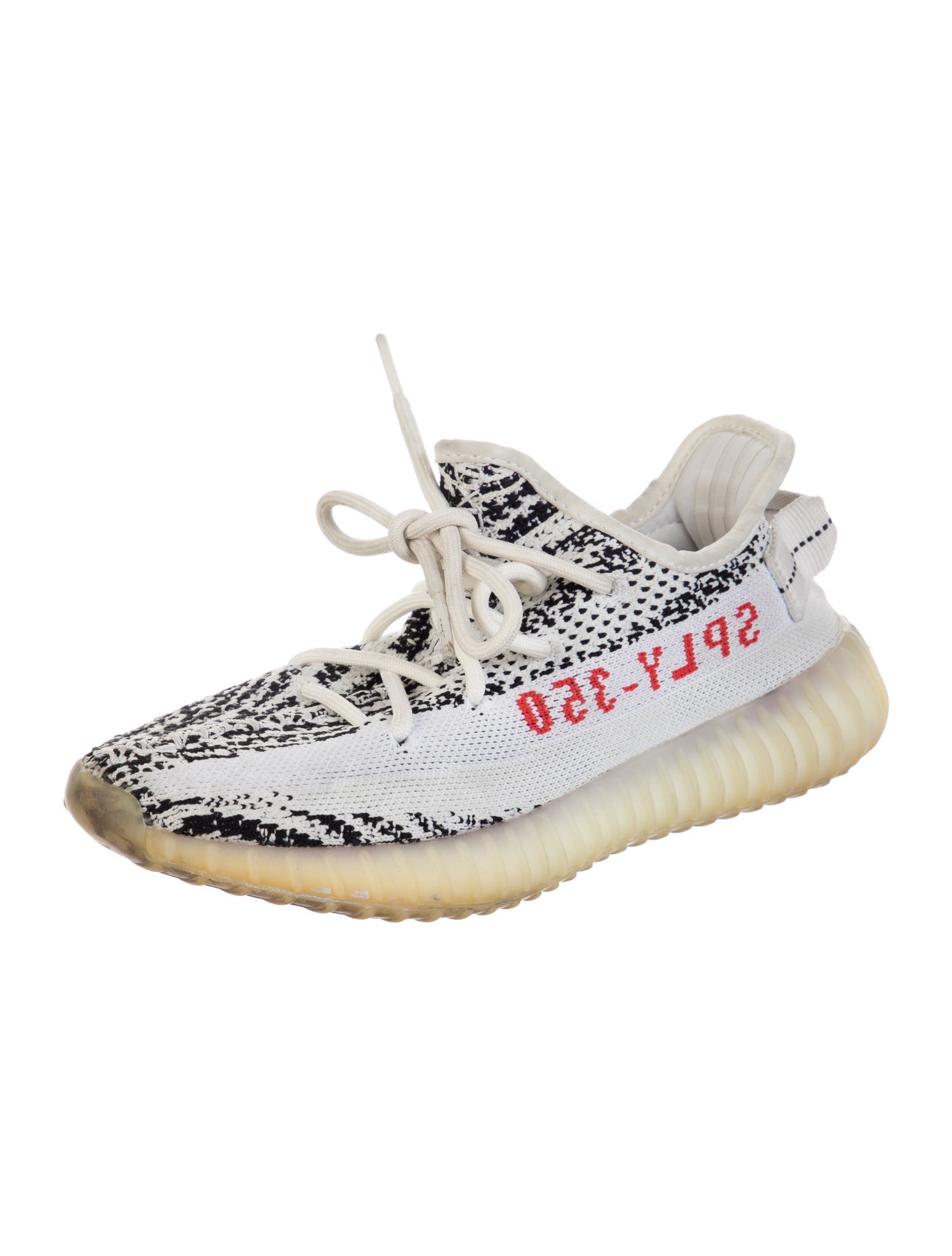 adidas Yeezy Boost 350 V2 Zebra Athletic Sneakers