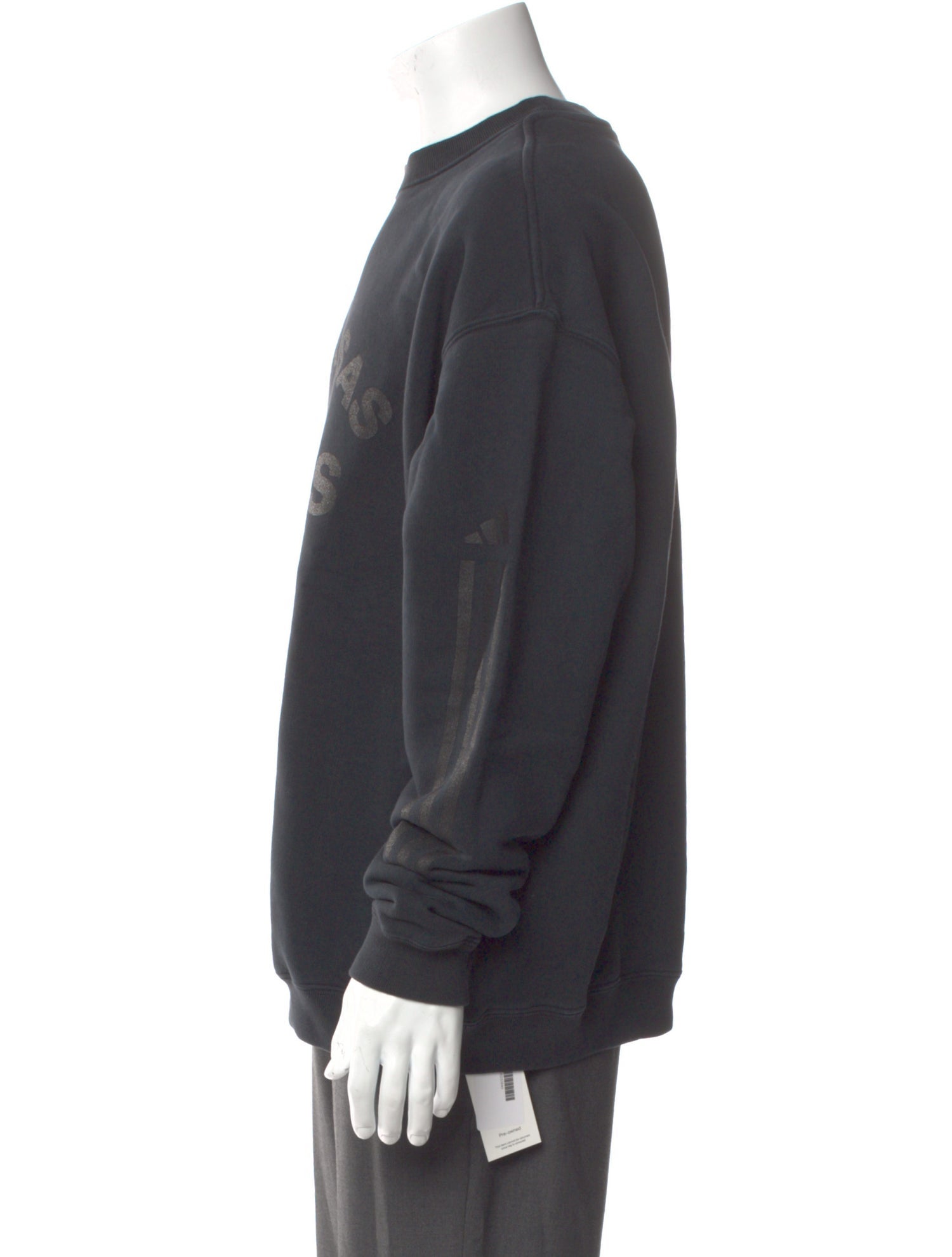 adidas Yeezy Graphic Print Crew Neck Sweatshirt