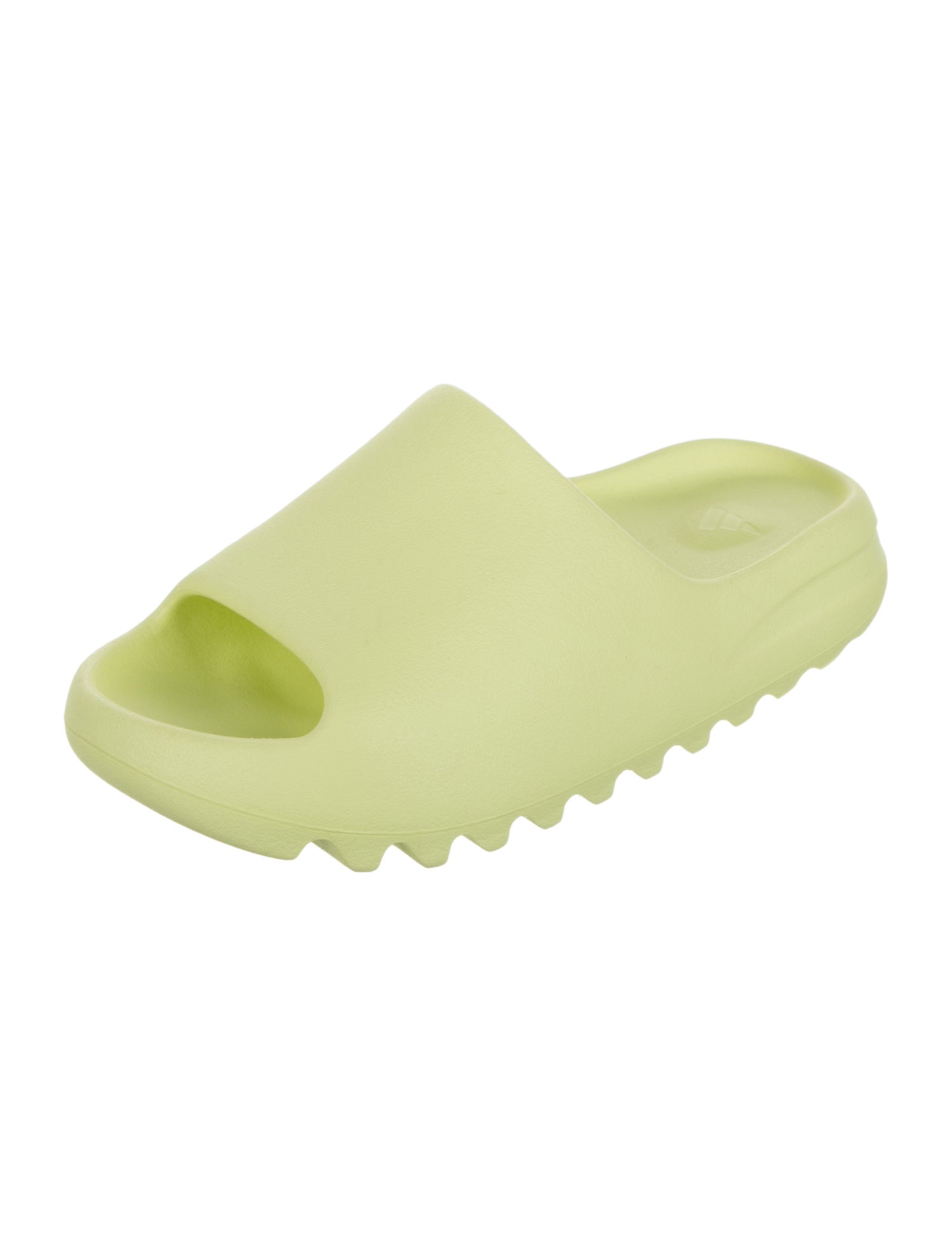adidas Yeezy 2022 Yeezy Slide Glow Green Slides w/ Tags