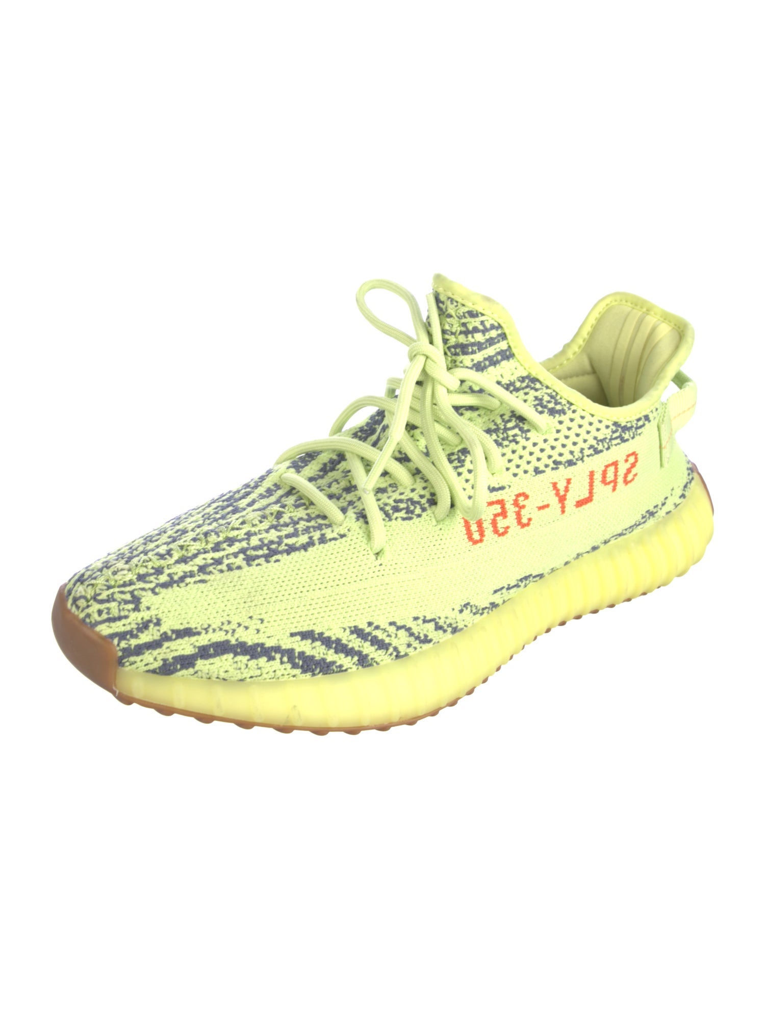 adidas Yeezy Boost 350 V2 Semi Frozen Yellow Athletic Sneakers