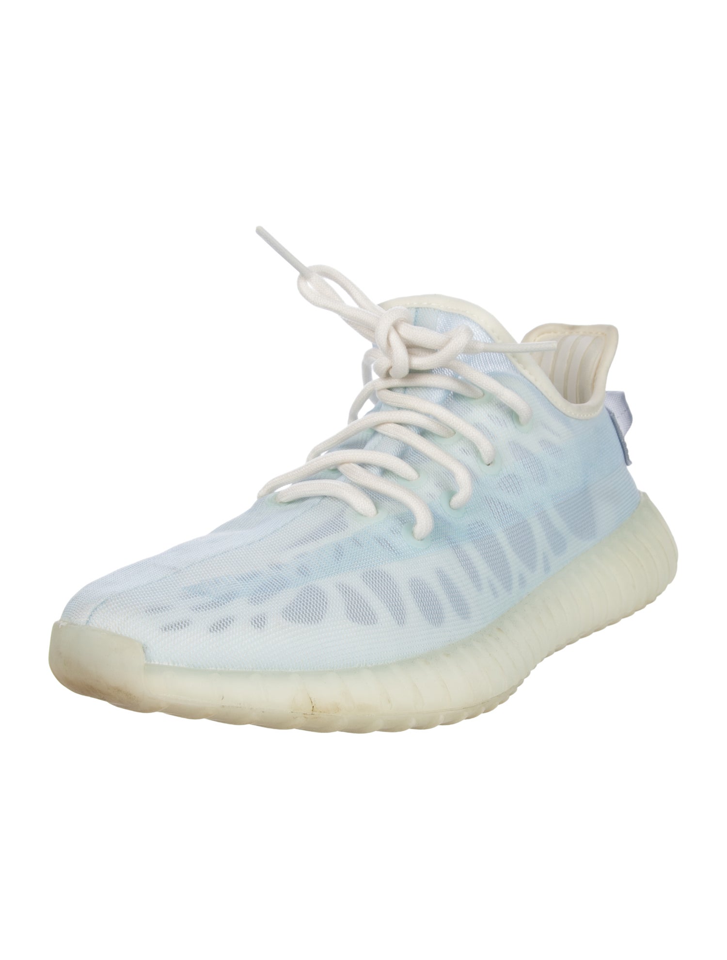 adidas Yeezy Boost 350 V2 Mono Ice Athletic Sneakers