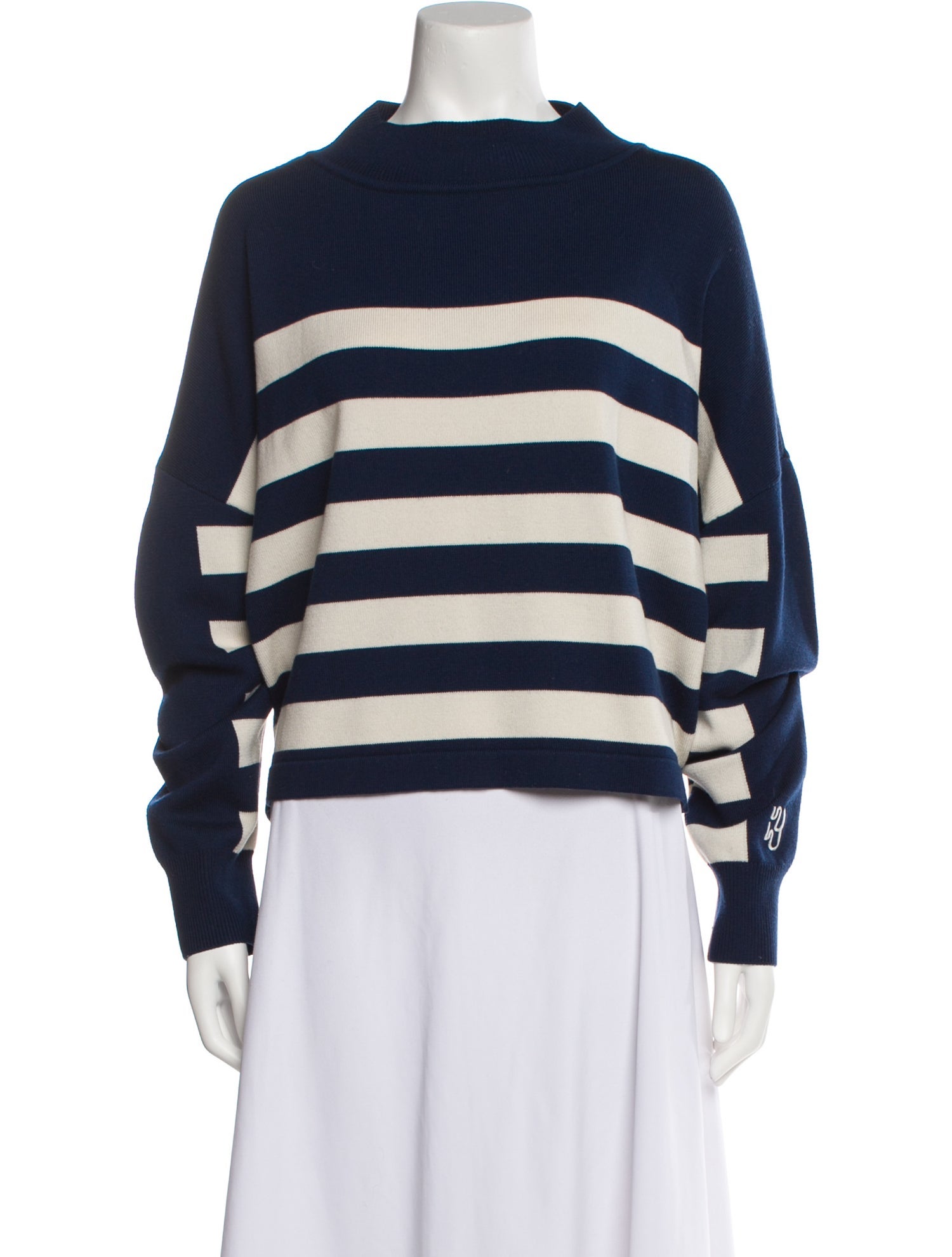 YAITTE Merino Wool Striped Sweater