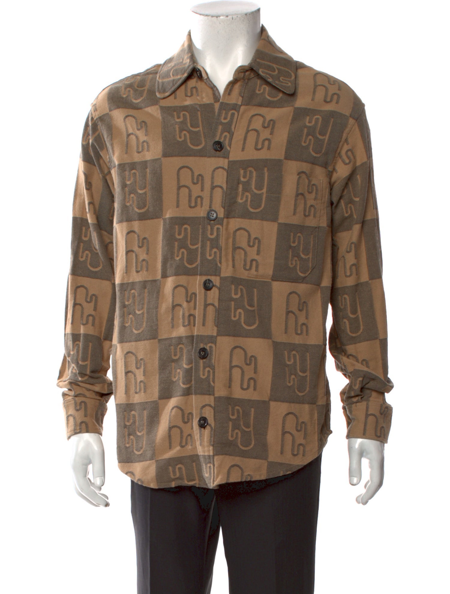 YAITTE Printed Long Sleeve Shirt
