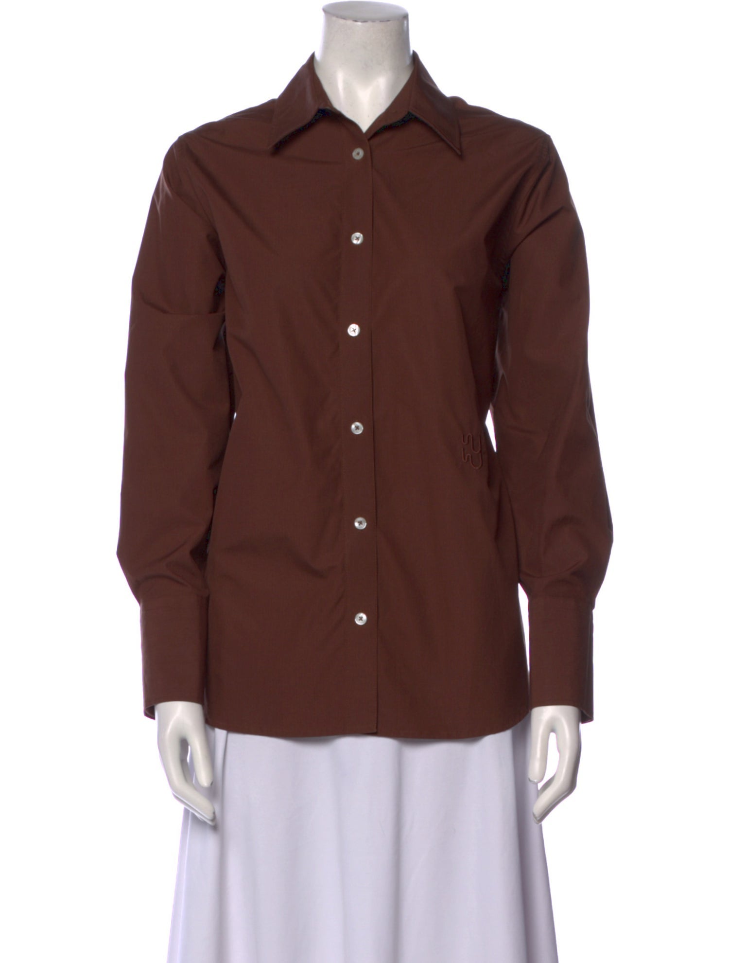 YAITTE Long Sleeve Button-Up Top