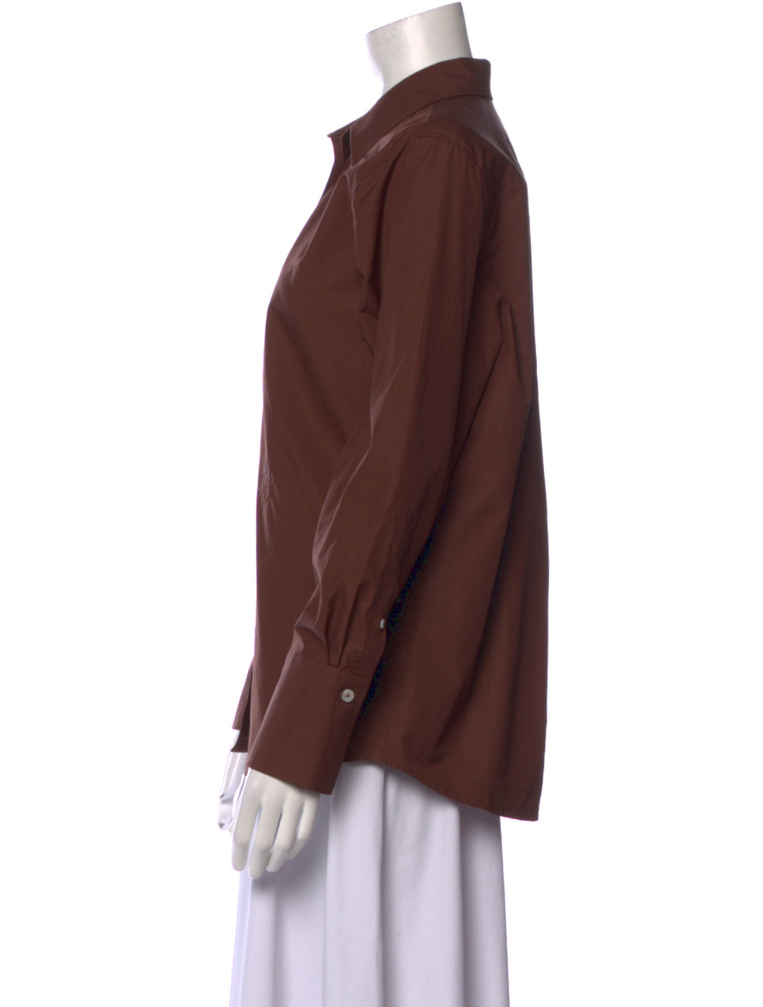 YAITTE Long Sleeve Button-Up Top