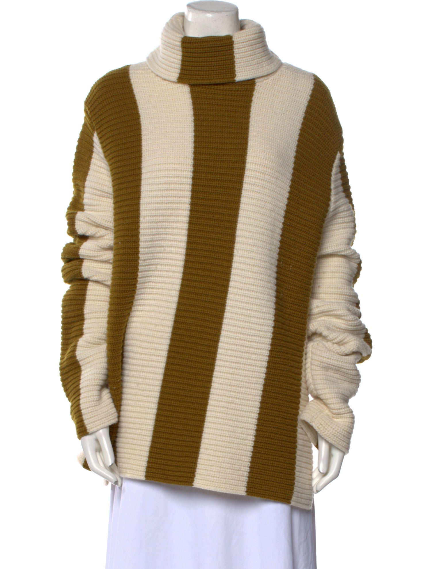 YAITTE Merino Wool Striped Sweater