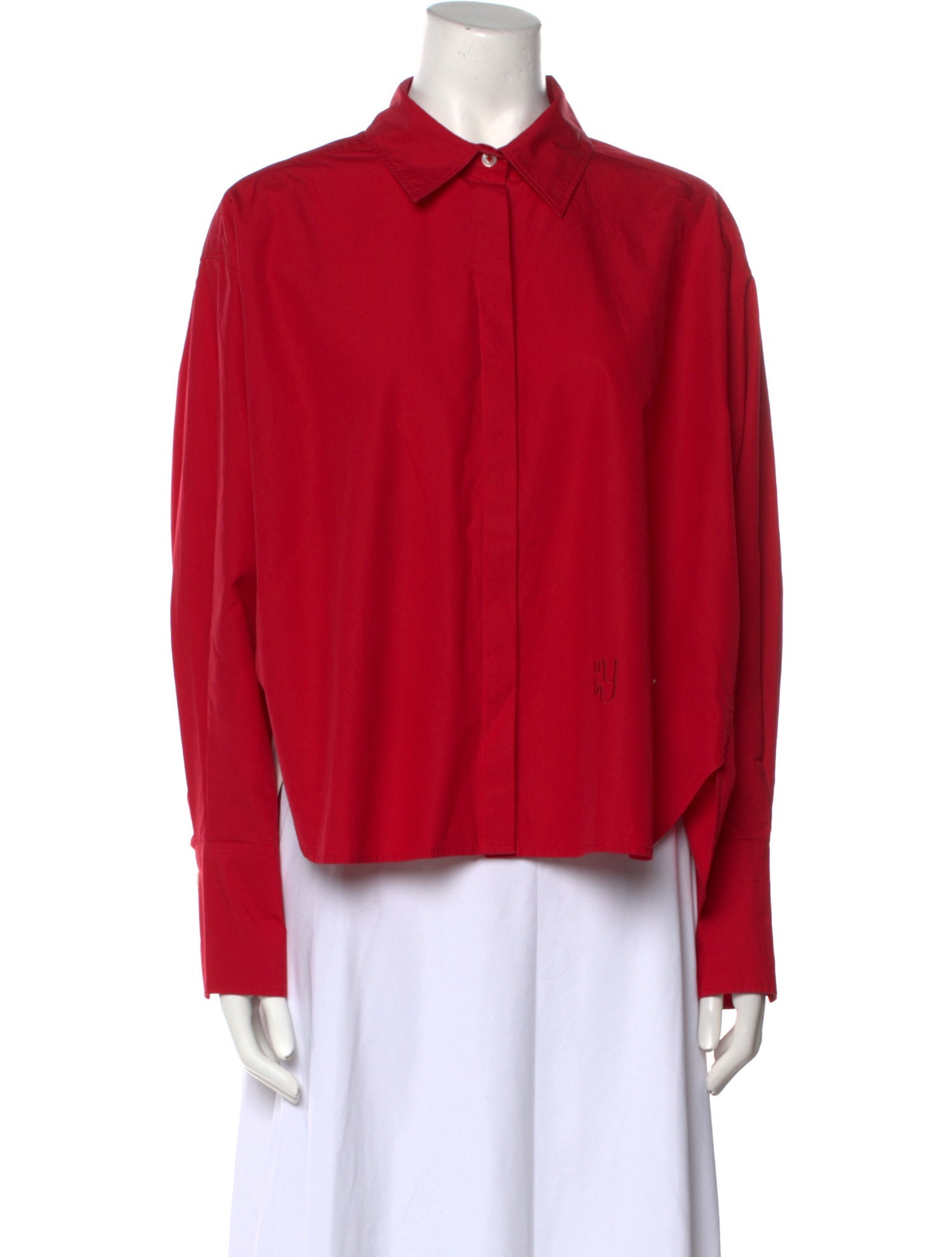 YAITTE Long Sleeve Button-Up Top