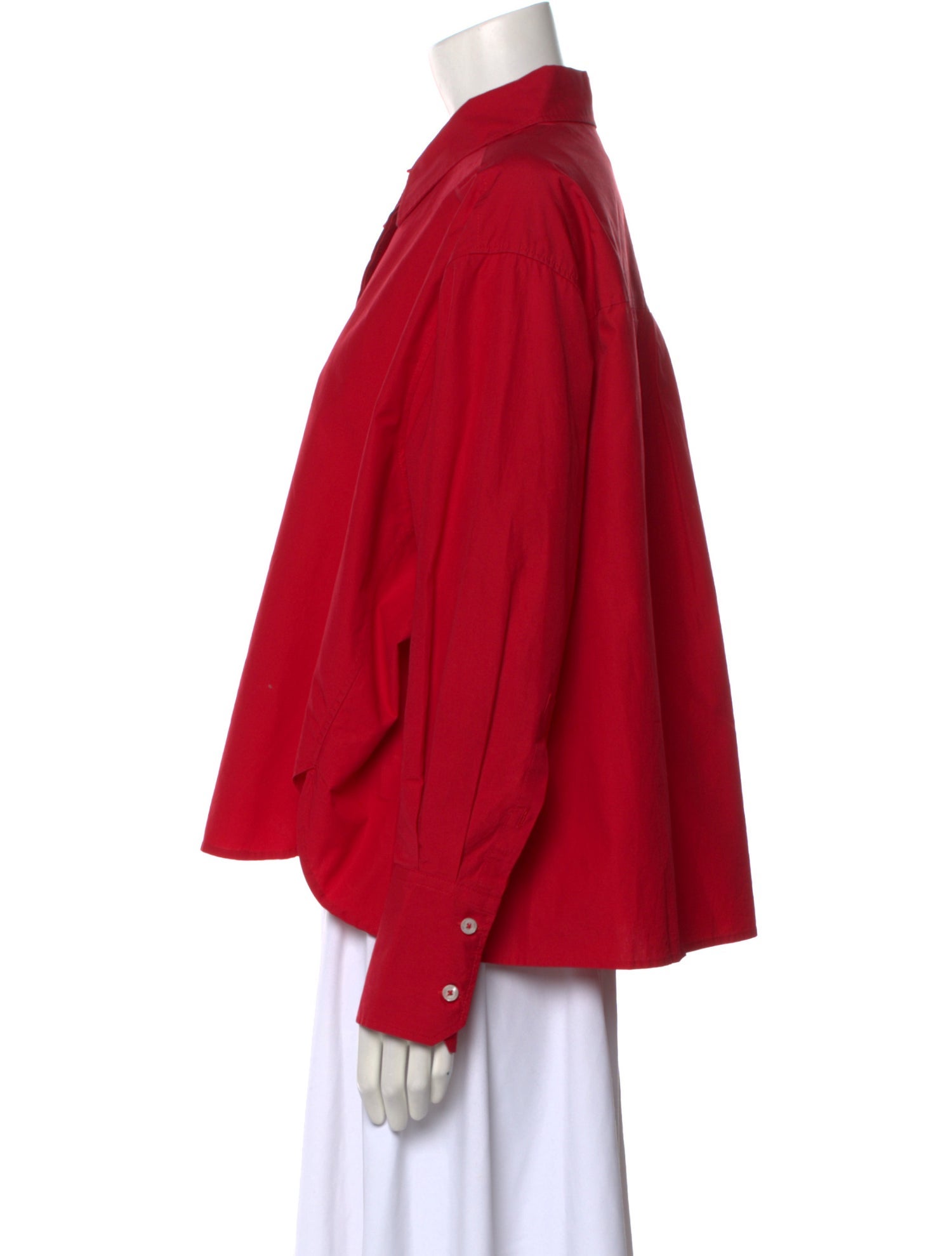 YAITTE Long Sleeve Button-Up Top