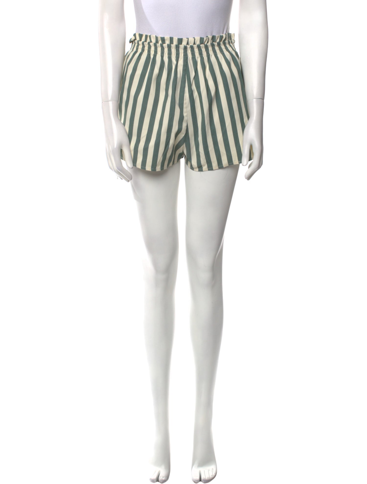 YAITTE Striped Mini Shorts