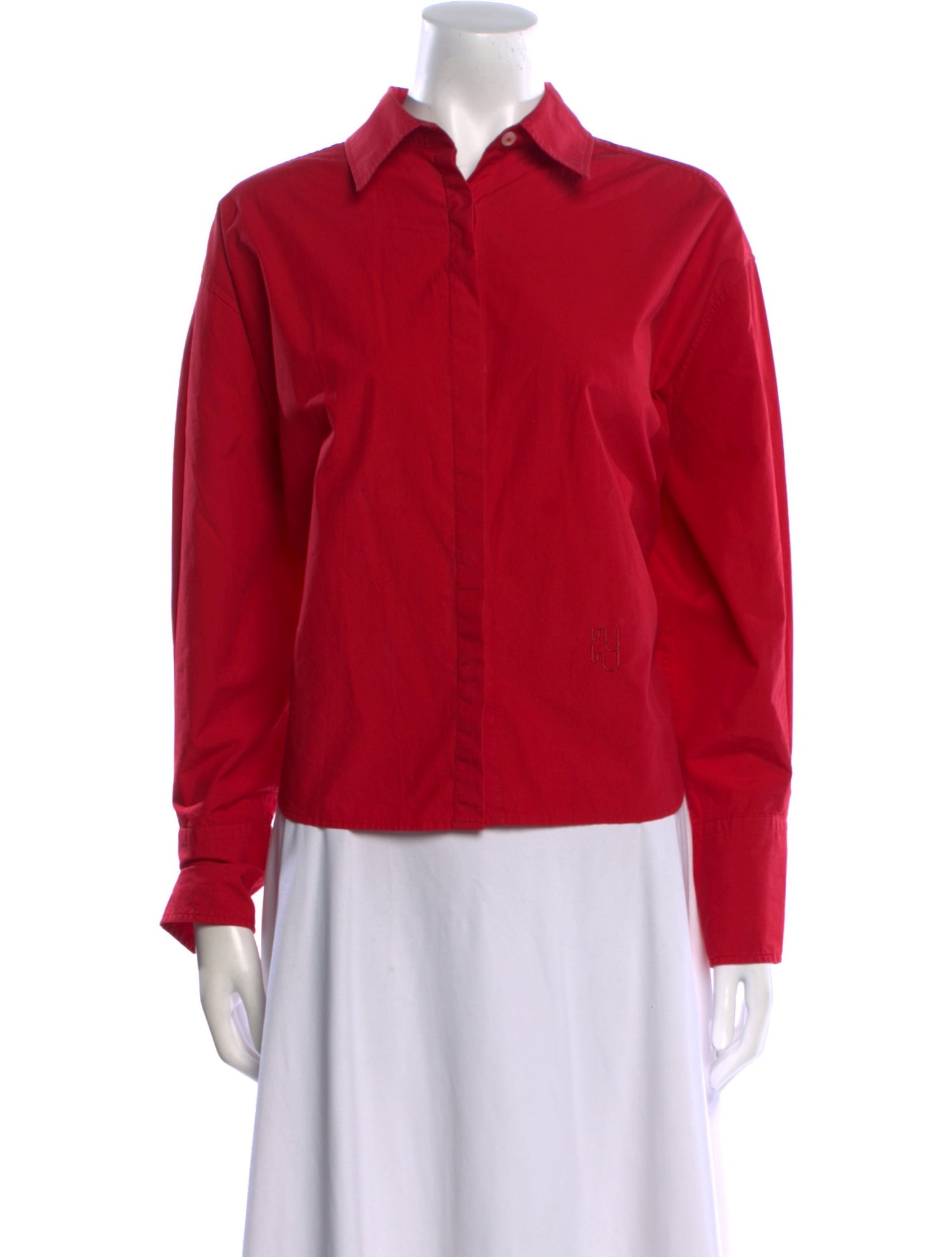 YAITTE Long Sleeve Button-Up Top