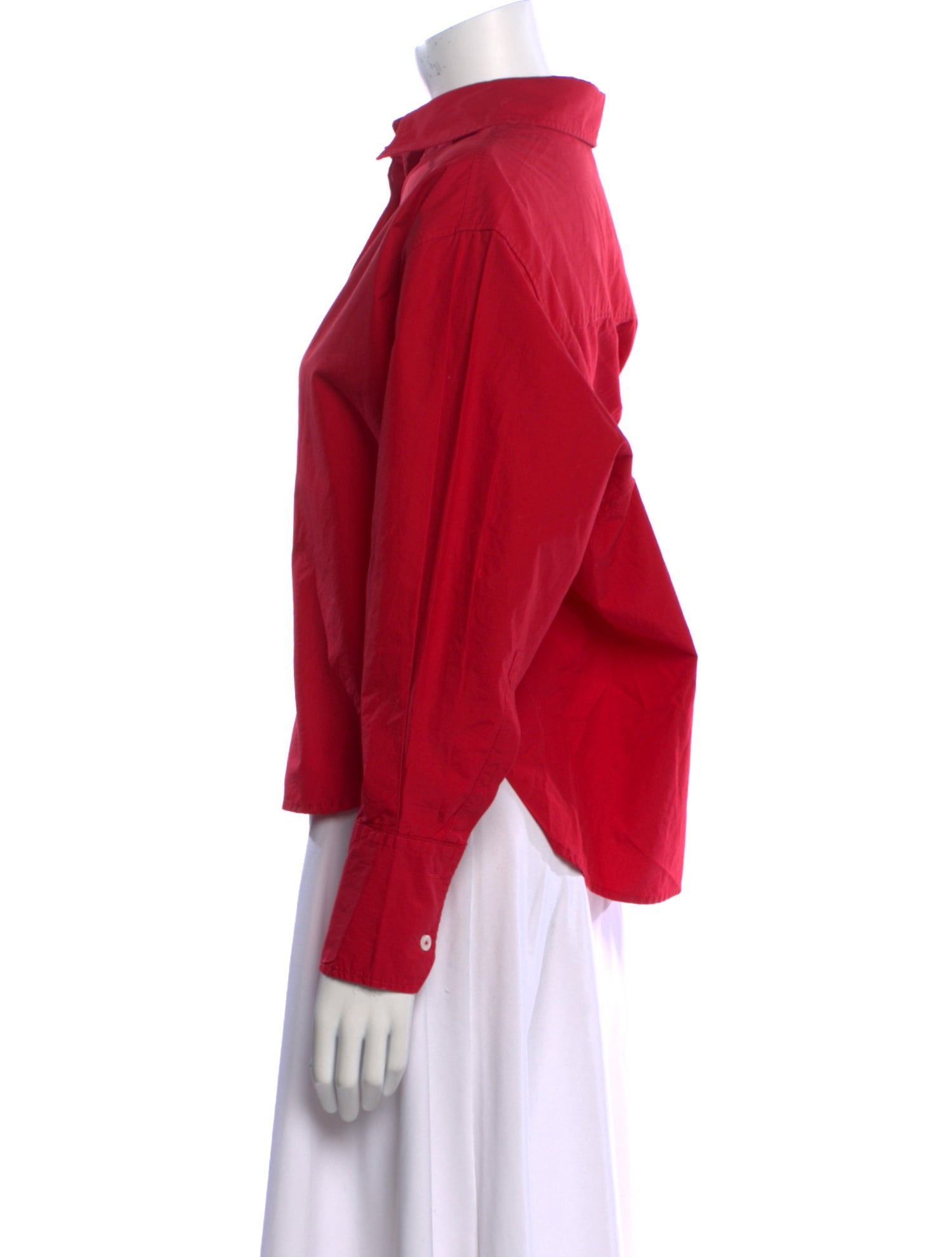 YAITTE Long Sleeve Button-Up Top