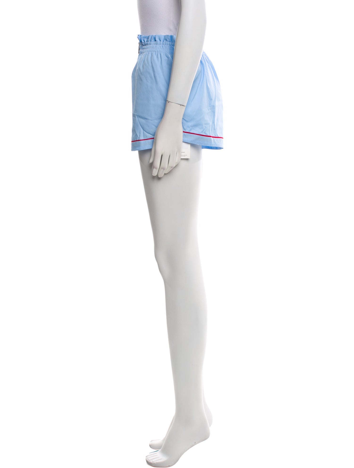 YAITTE Striped Ruffle Embellishment Lounge Set