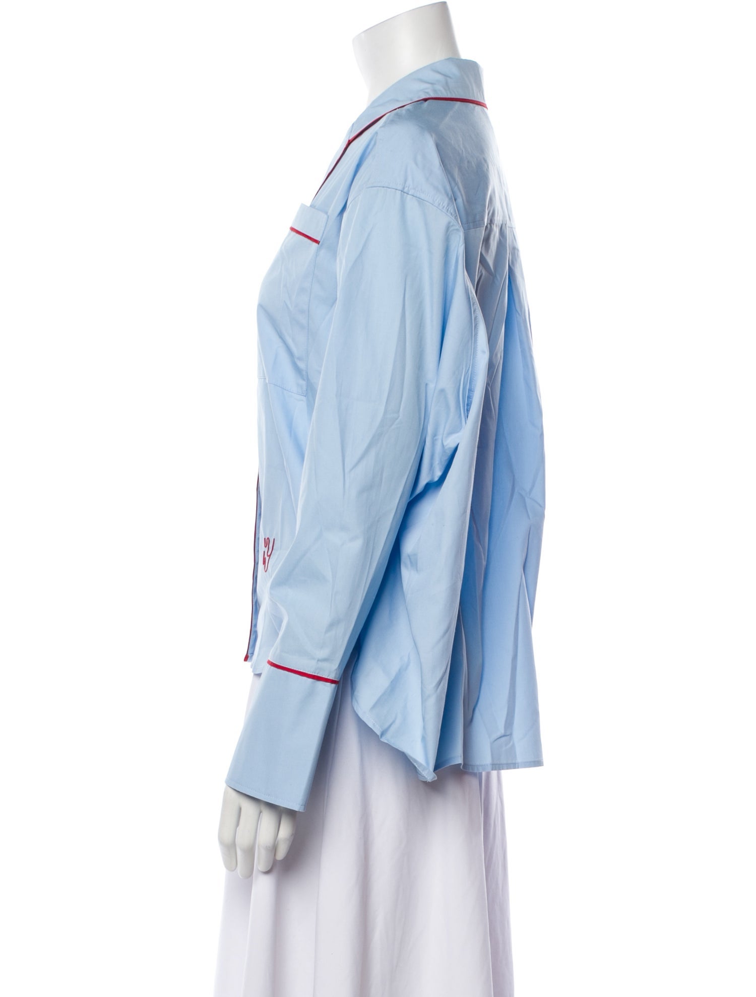 YAITTE Long Sleeve Button-Up Top