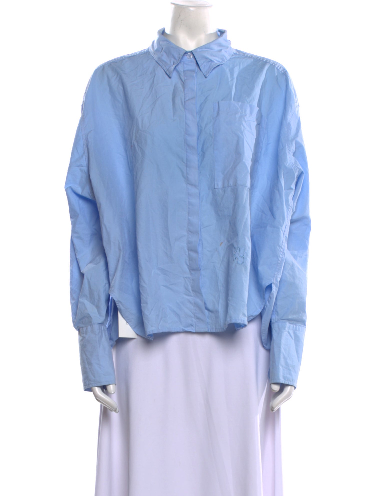YAITTE Long Sleeve Button-Up Top