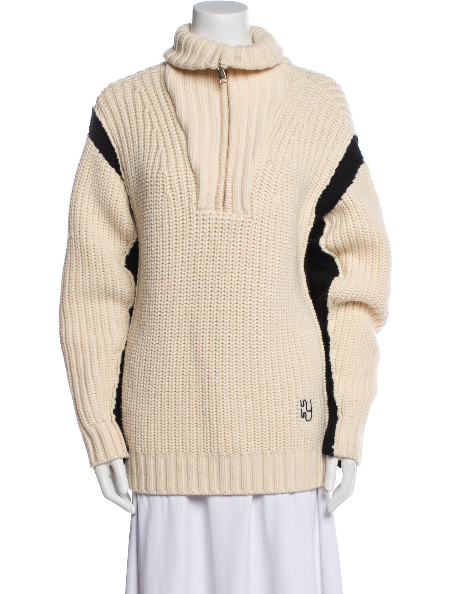 YAITTE Merino Wool Turtleneck Sweater