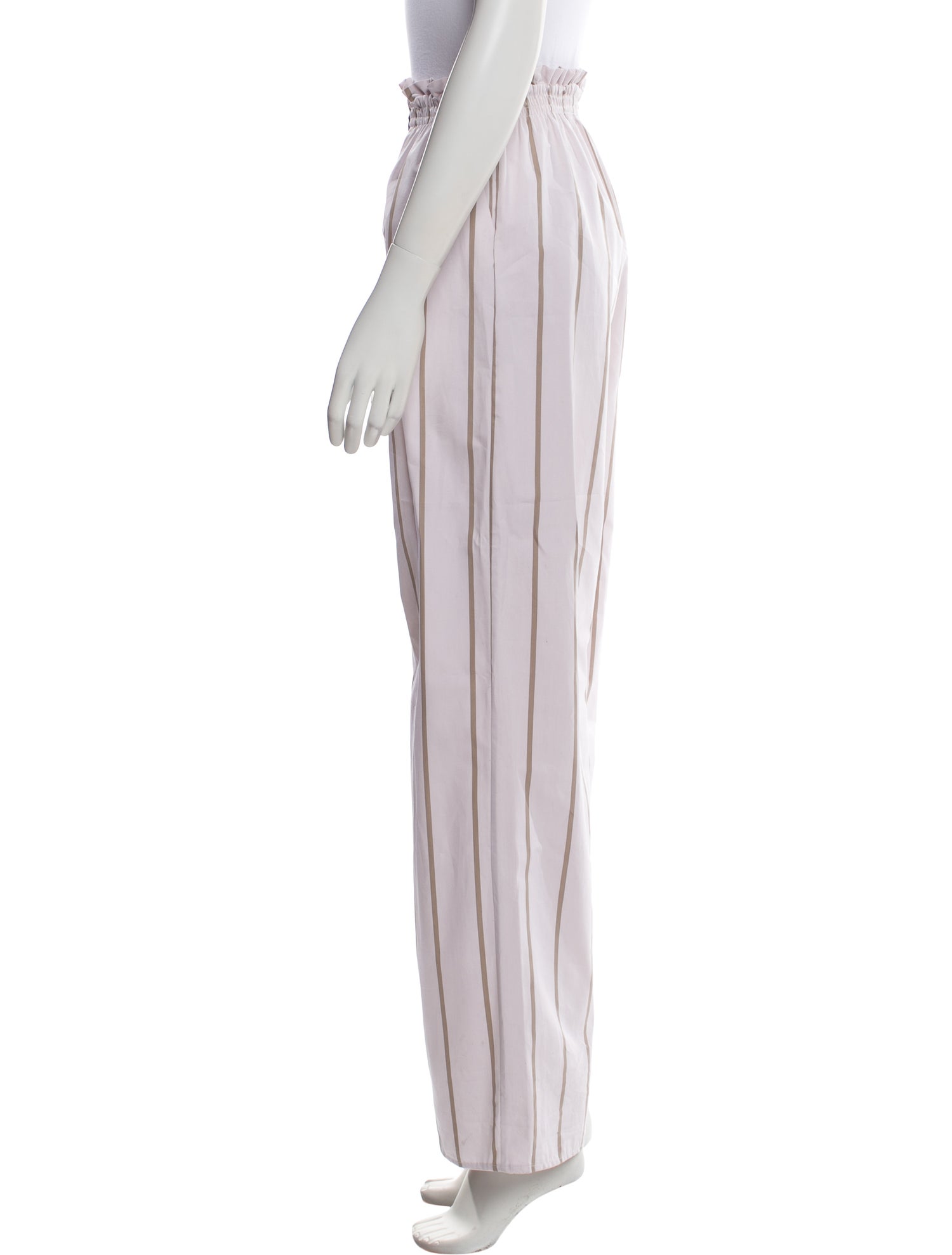 YAITTE Striped Pleated Accents Sweatpants w/ Tags