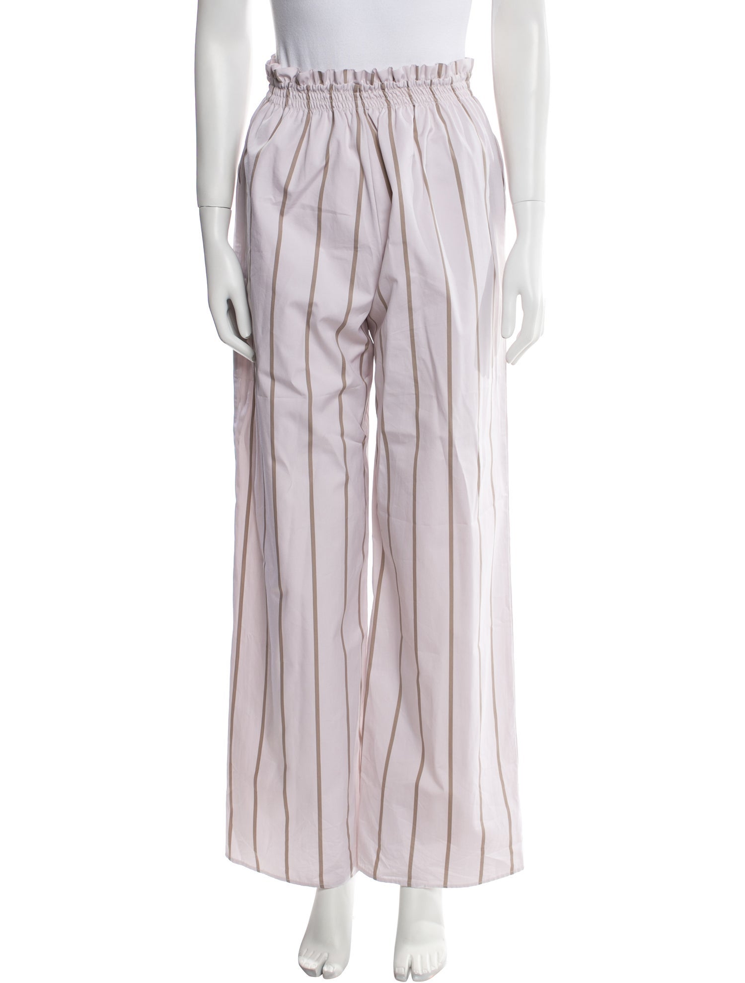 YAITTE Striped Pleated Accents Sweatpants w/ Tags