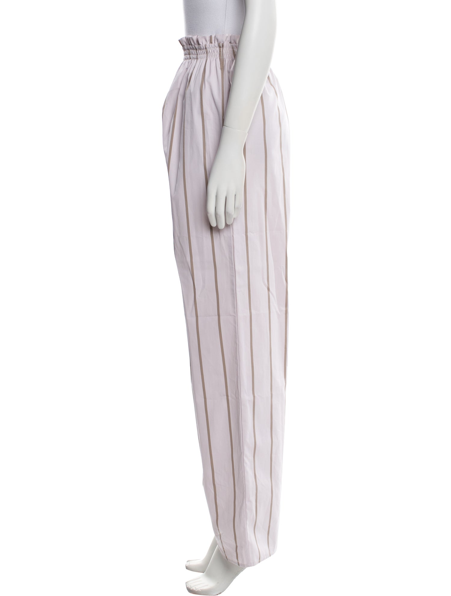 YAITTE Striped Pleated Accents Sweatpants w/ Tags