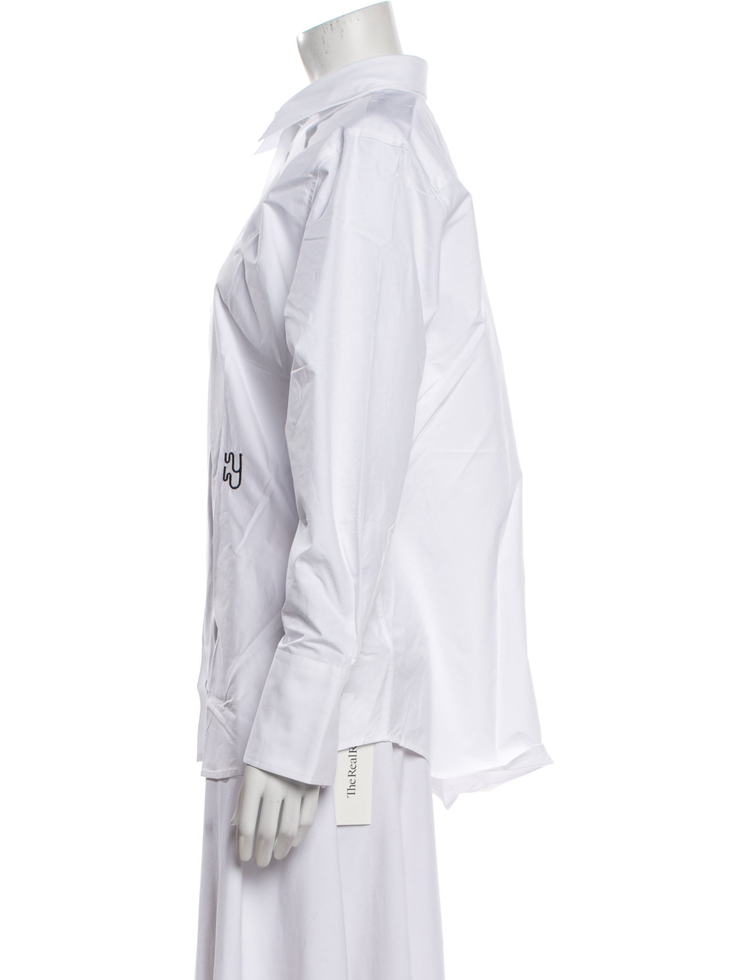 YAITTE Long Sleeve Button-Up Top w/ Tags