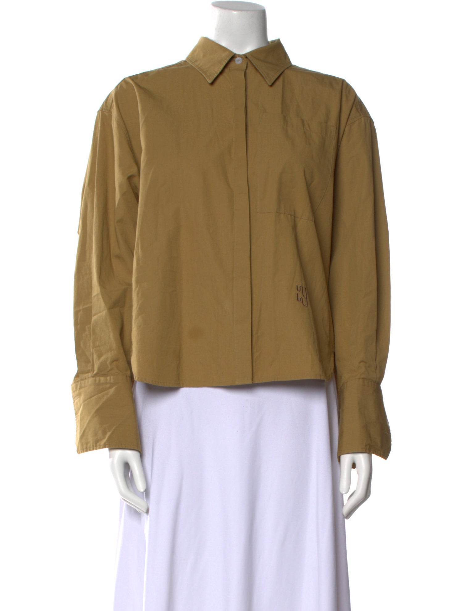 YAITTE Long Sleeve Button-Up Top