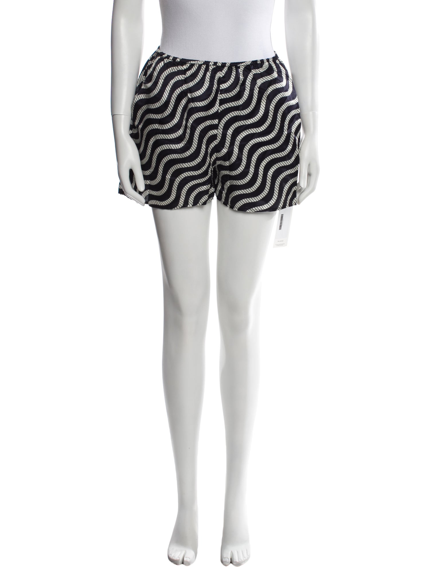 YAITTE Striped Mini Shorts