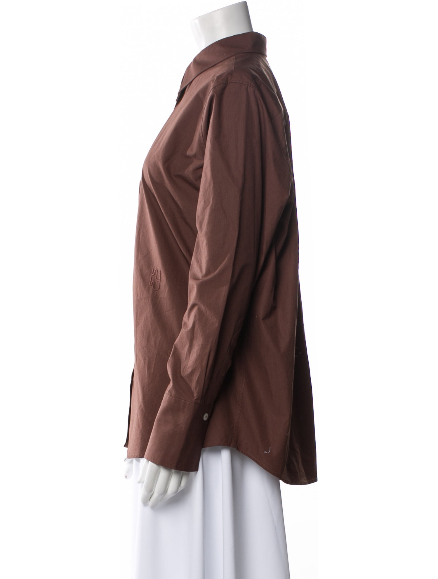 YAITTE Long Sleeve Button-Up Top