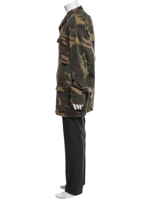 Yeezy Camouflage Print Parka