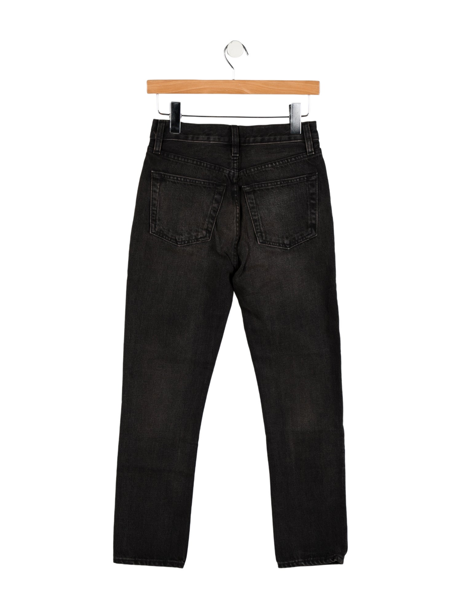 Yeezy High-Rise Straight Leg Jeans