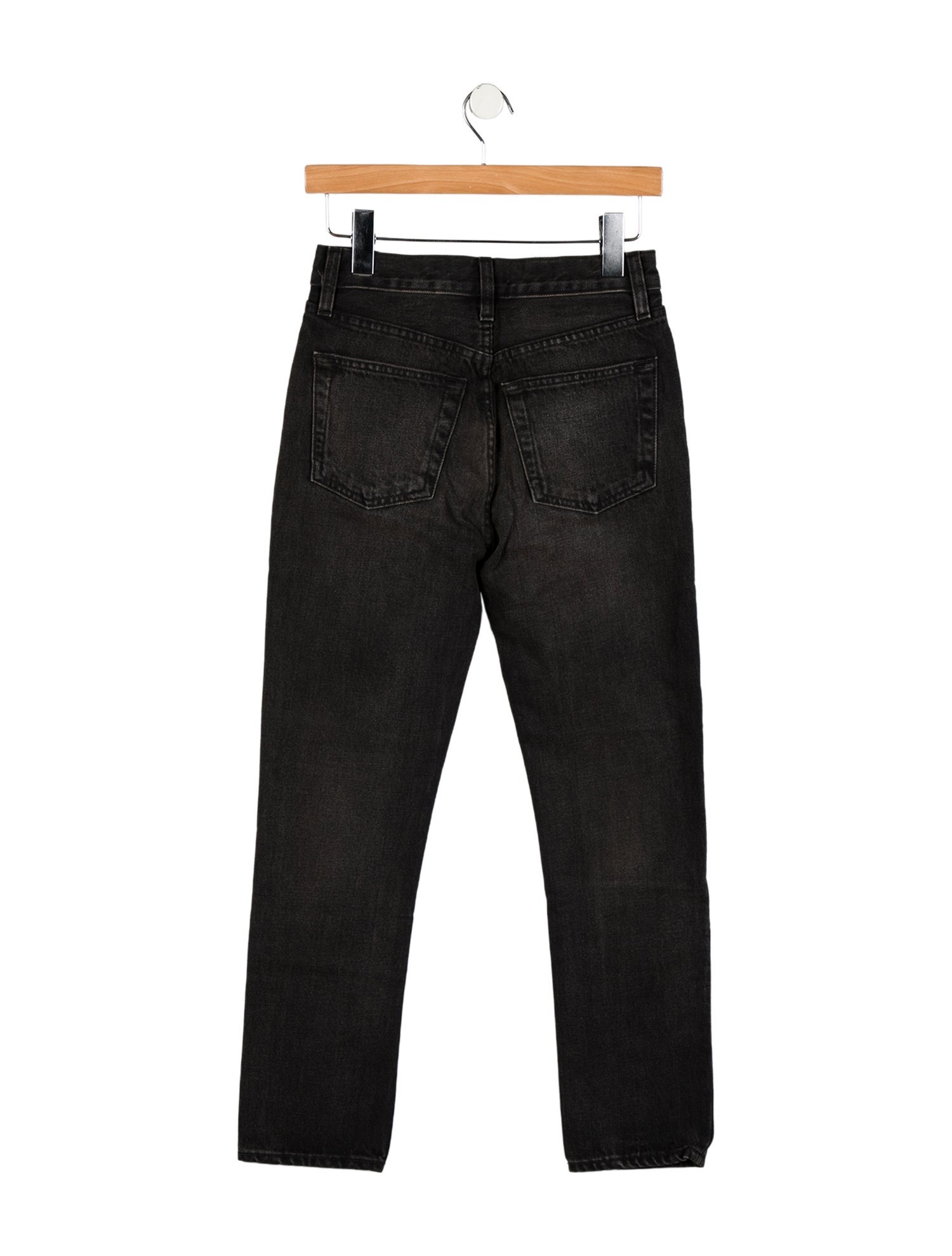 Yeezy High-Rise Straight Leg Jeans