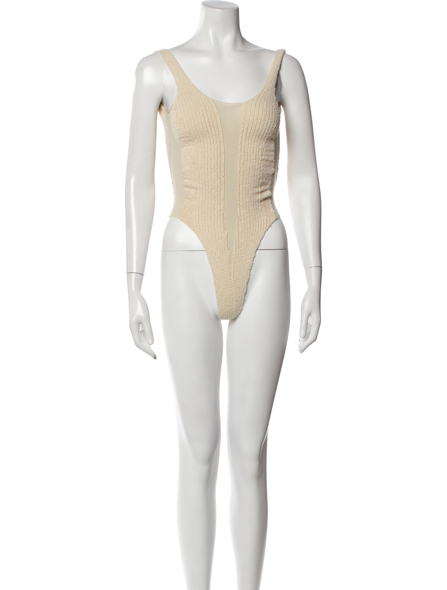 Yeezy Scoop Neck Sleeveless Bodysuit