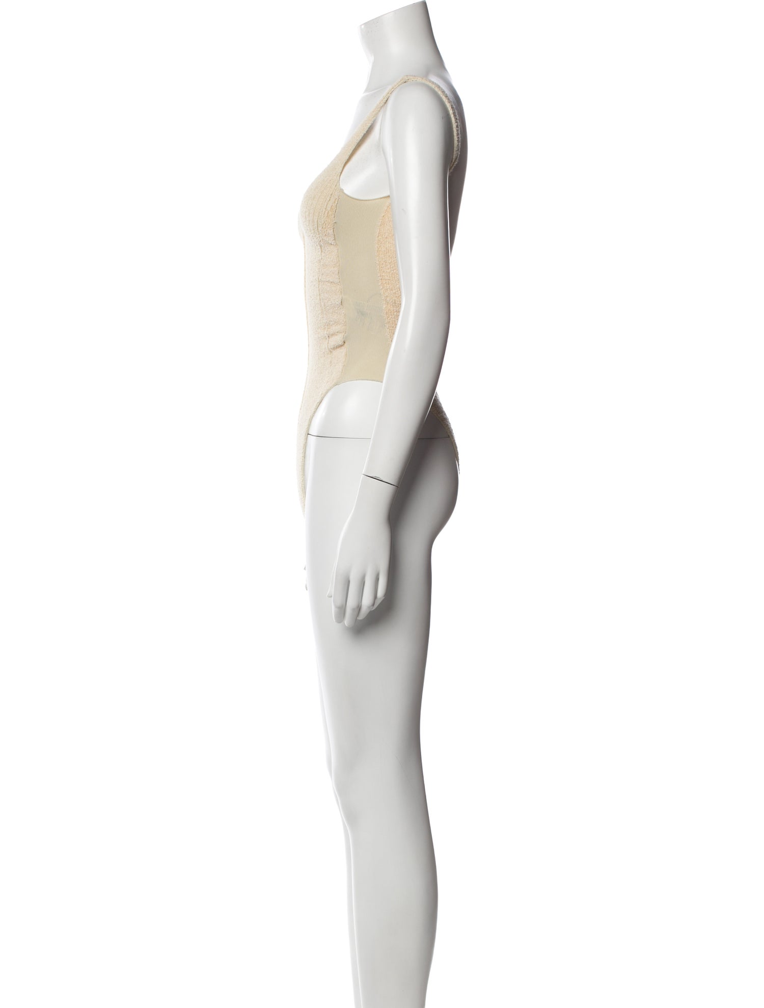 Yeezy Scoop Neck Sleeveless Bodysuit