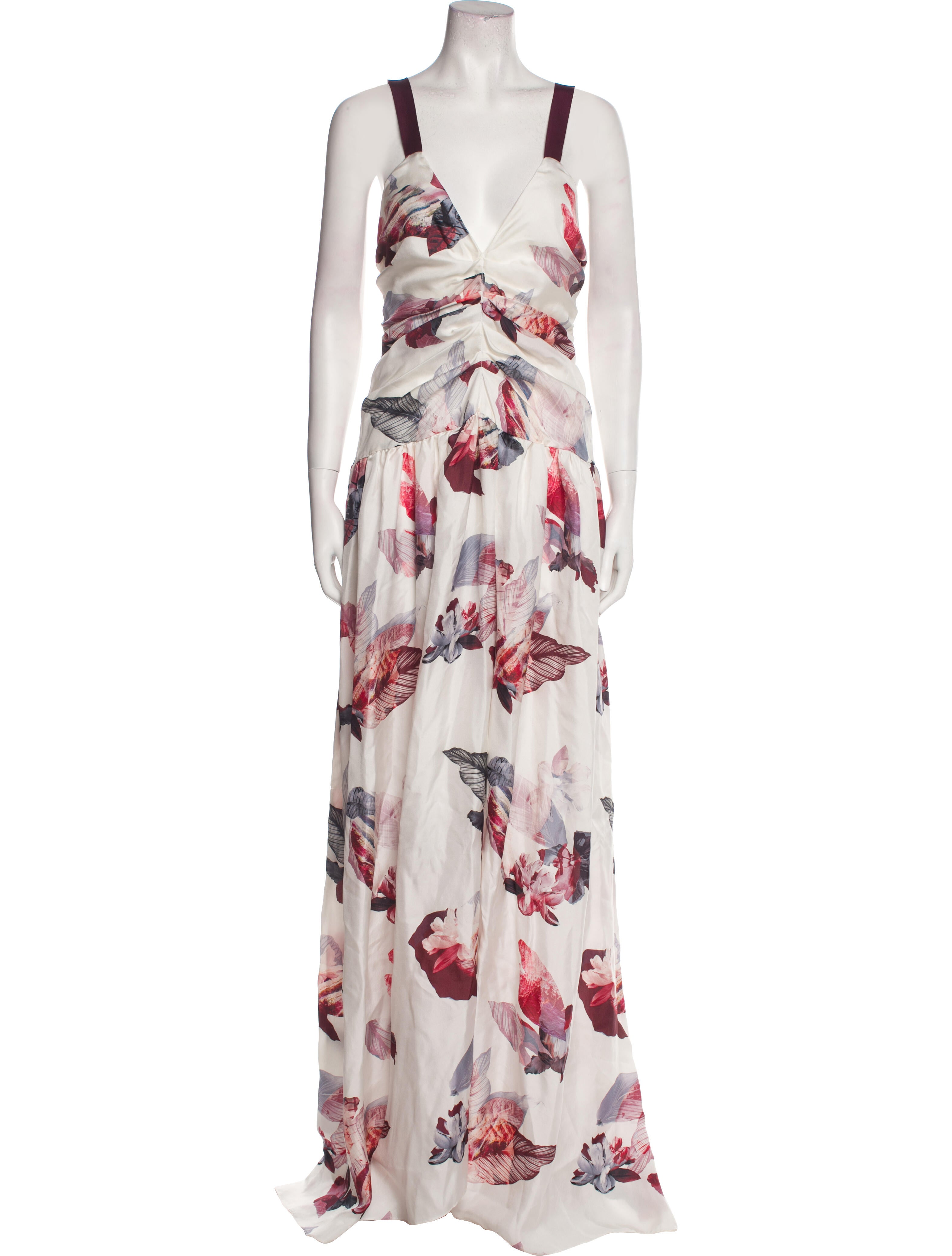 Yeon Silk Long Dress