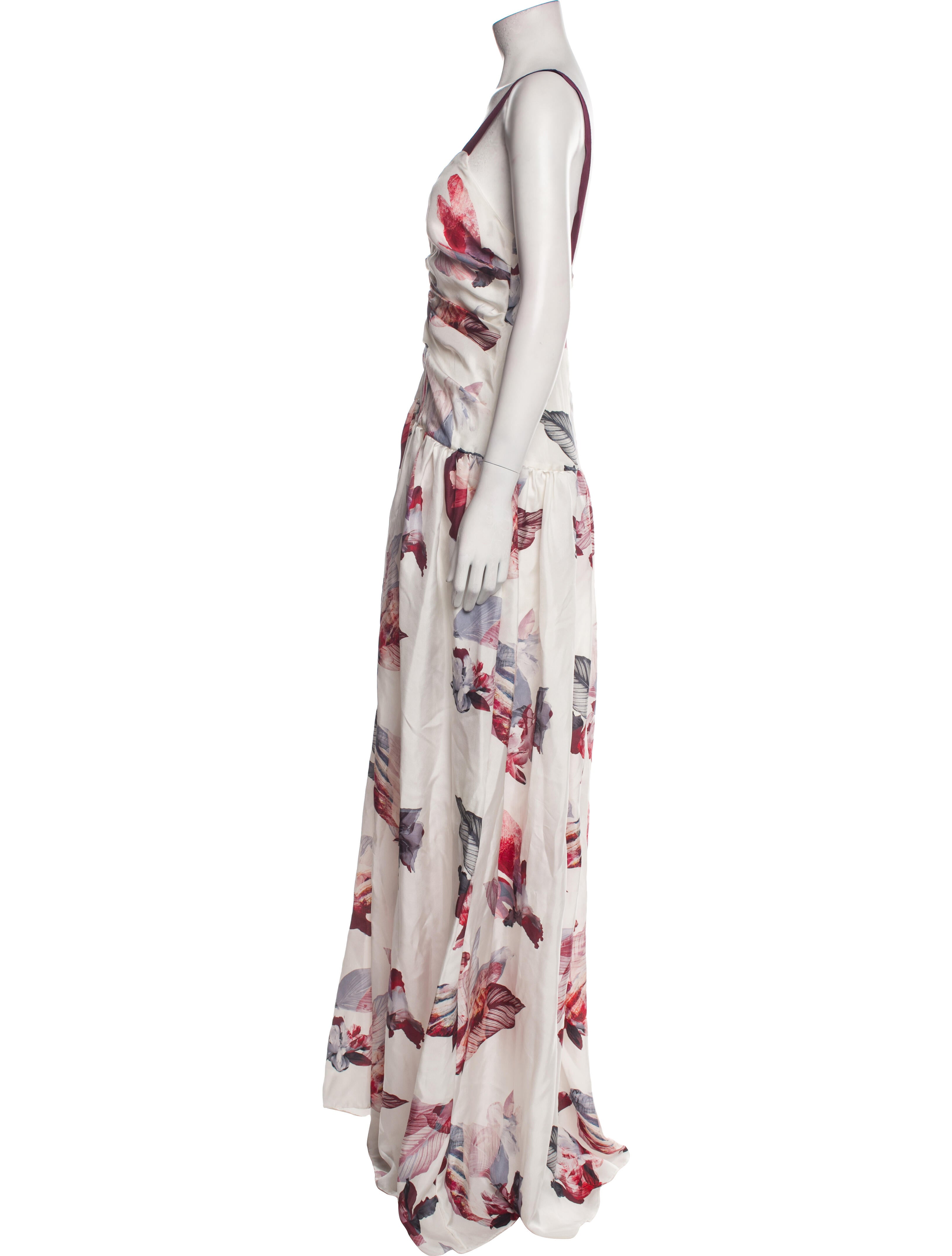 Yeon Silk Long Dress