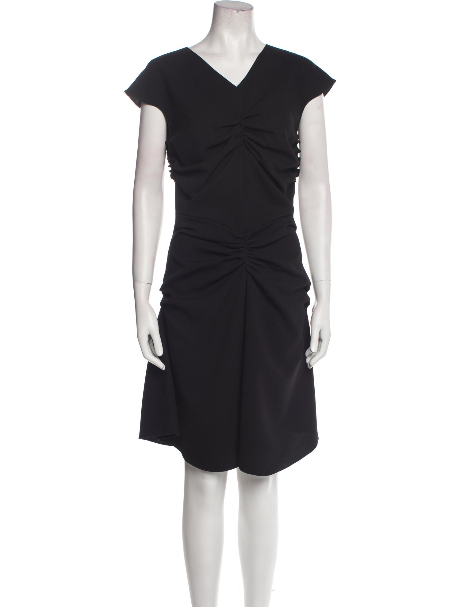 Yeon V-Neck Midi Length Dress