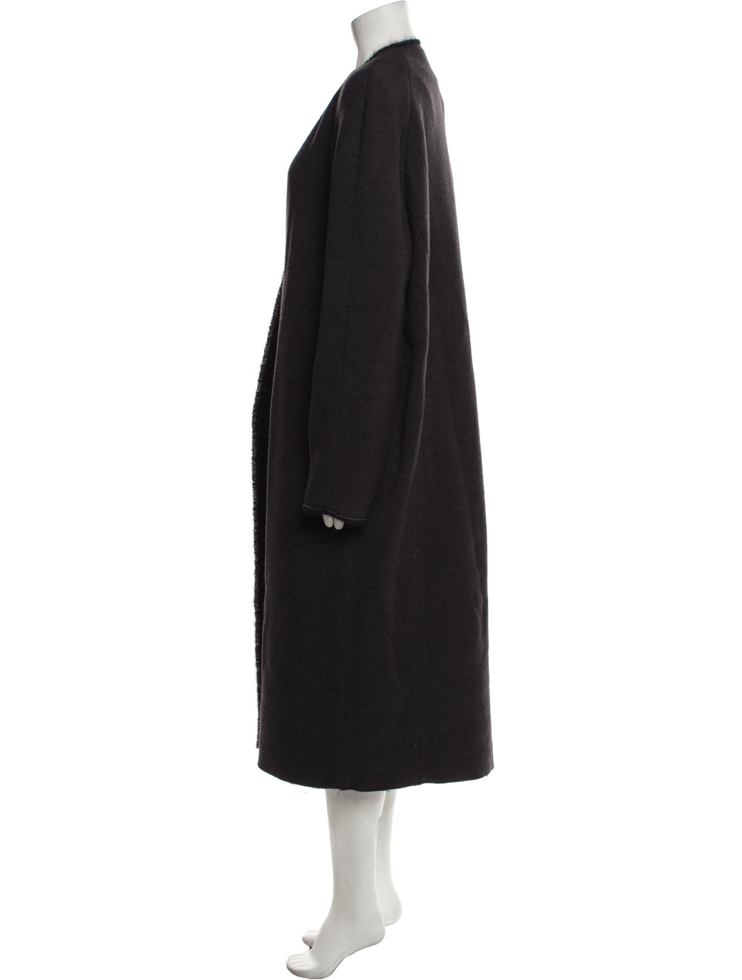 Yeon Virgin Wool Faux Fur Coat