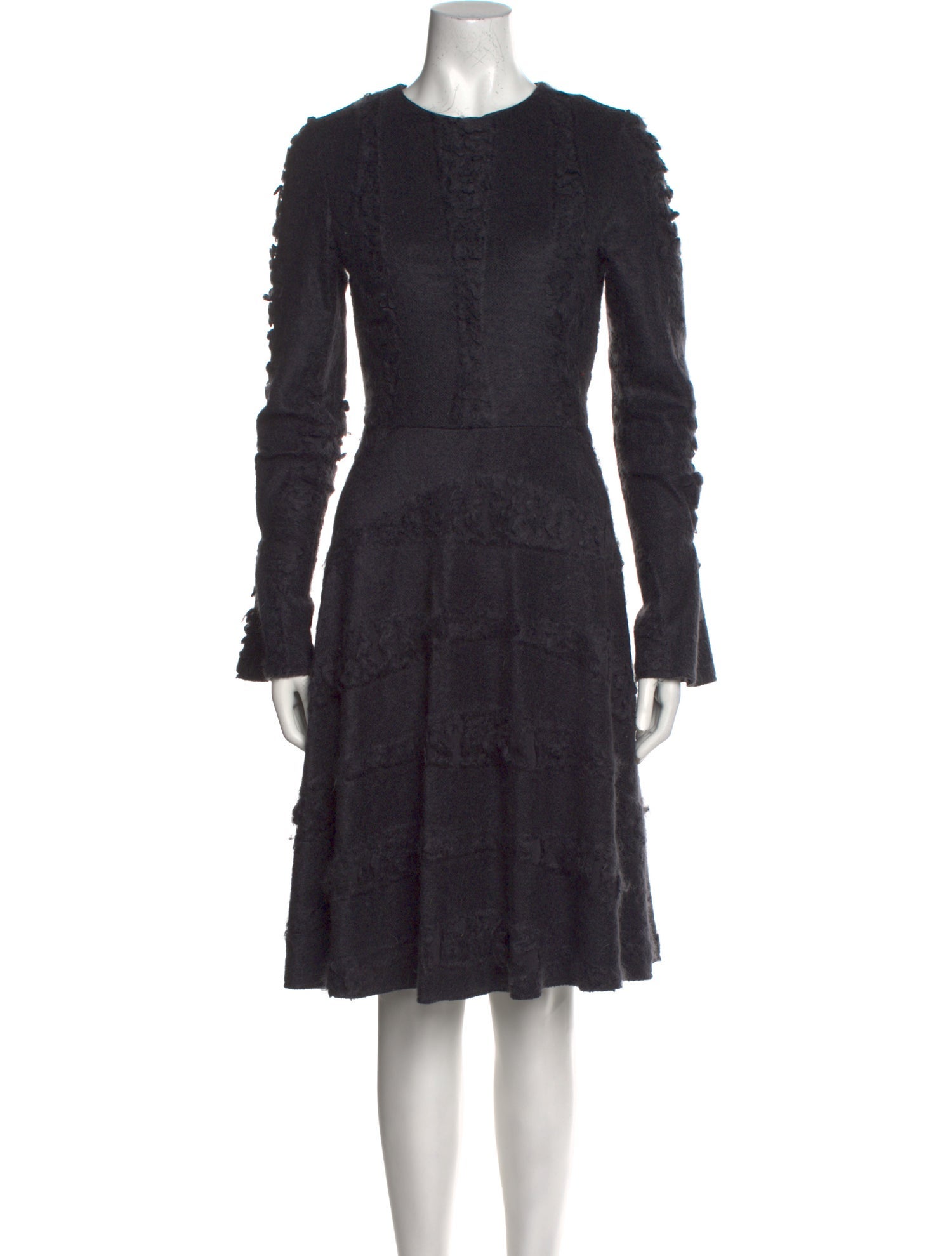 Yeon Crew Neck Knee-Length Dress