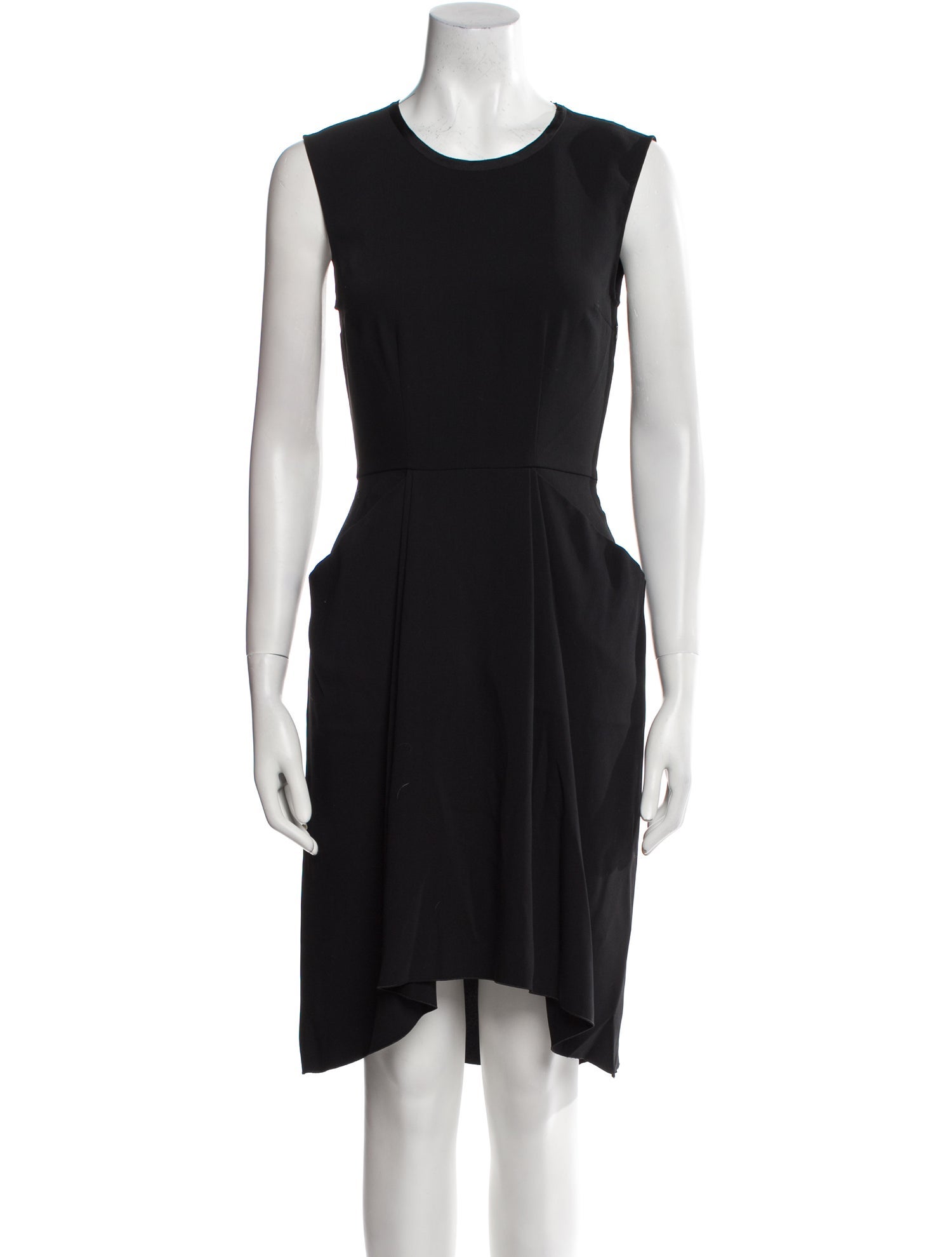 Yeon Crew Neck Knee-Length Dress