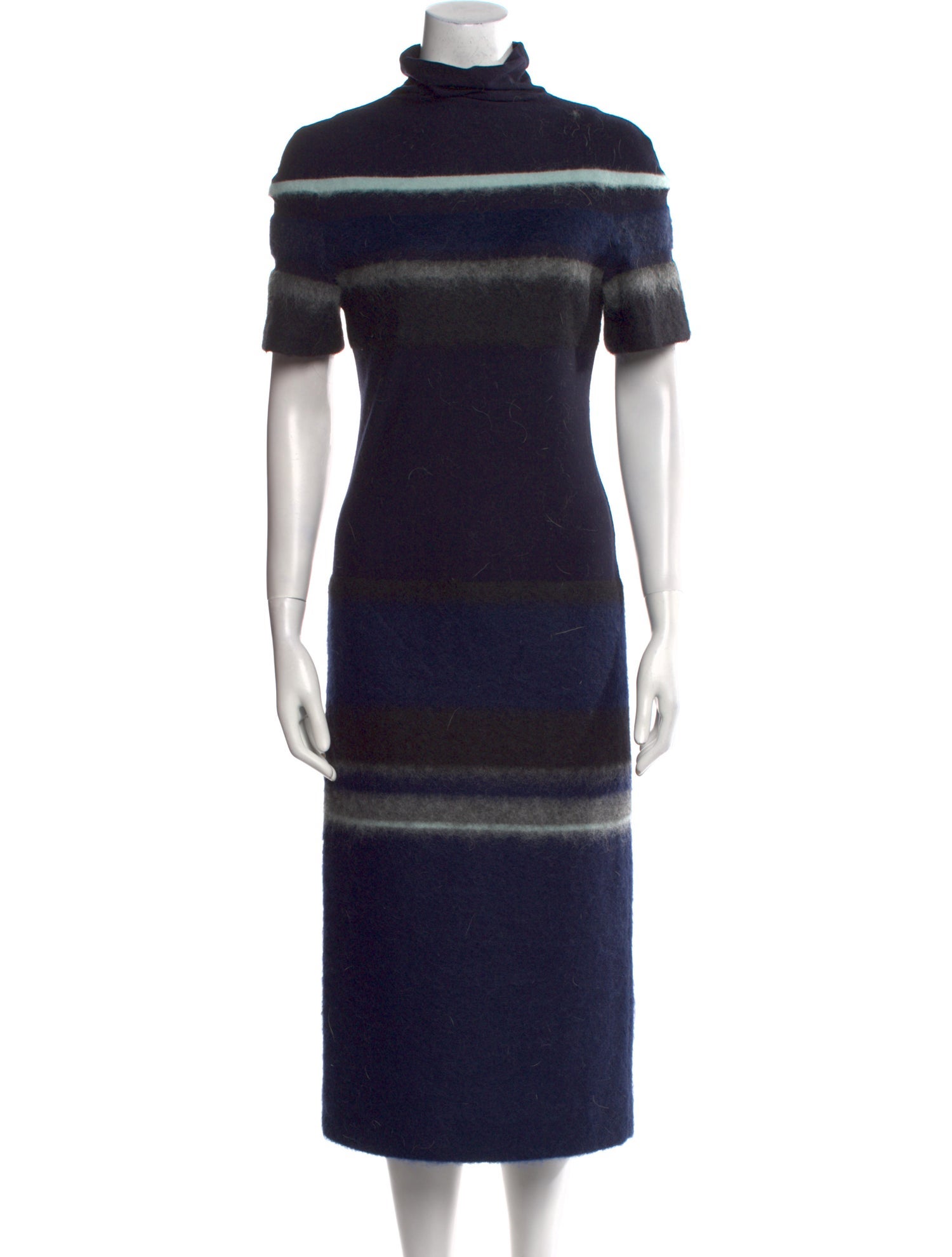 Yeon Virgin Wool Midi Length Dress