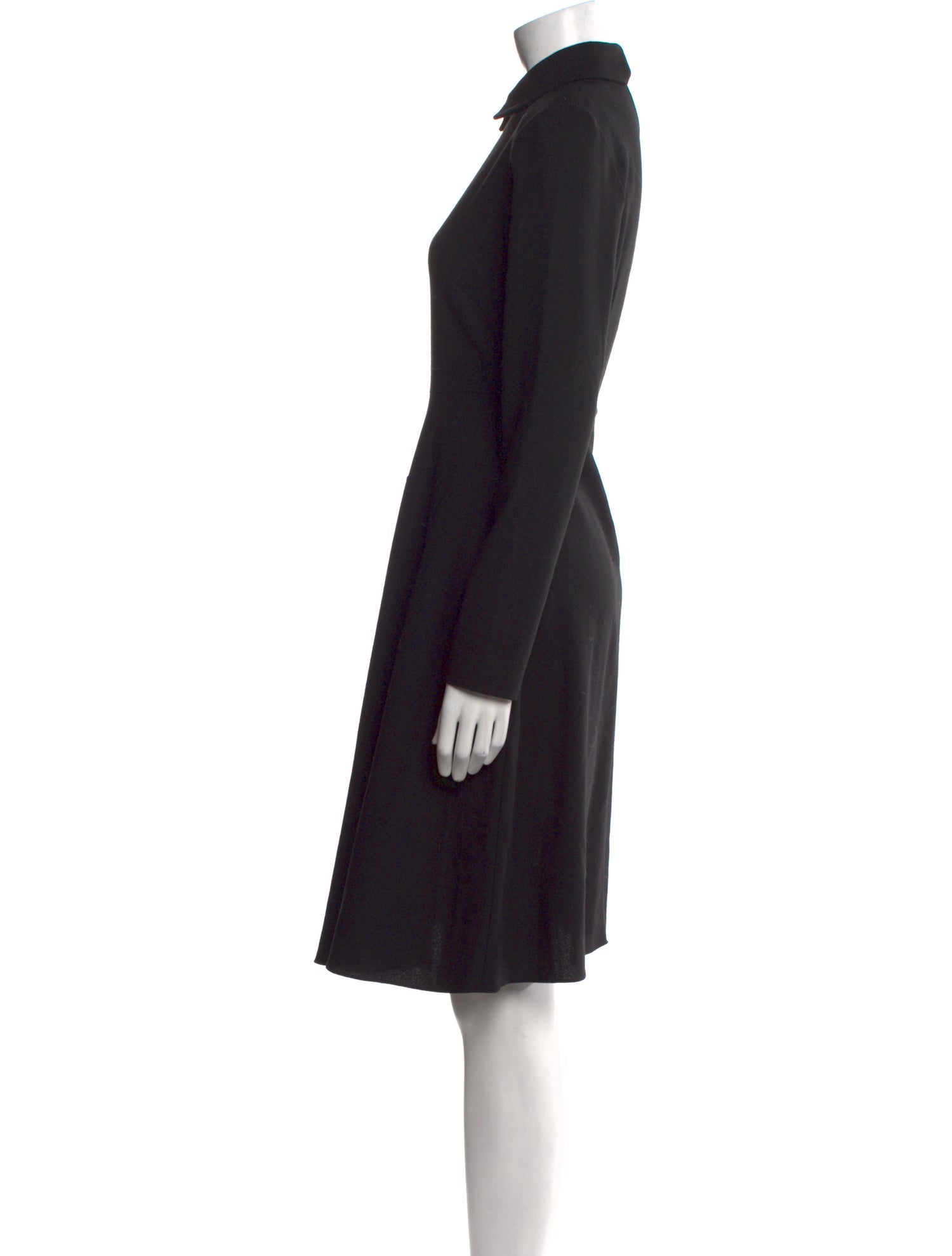 Yeon Wool Knee-Length Dress