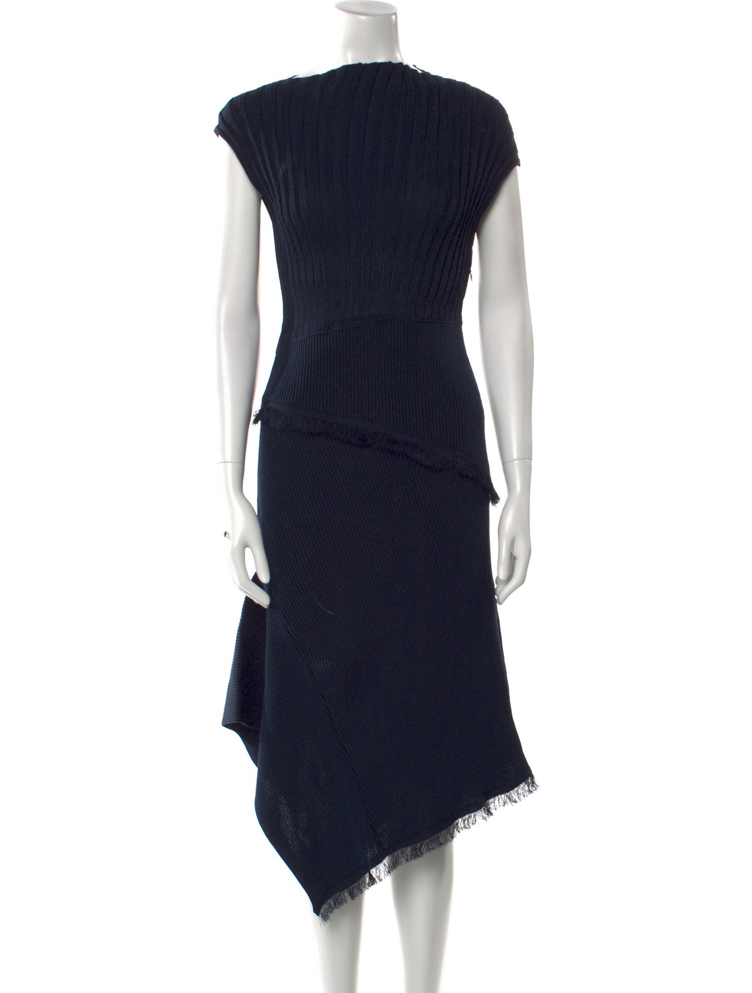 Yeon Bateau Neckline Midi Length Dress w/ Tags