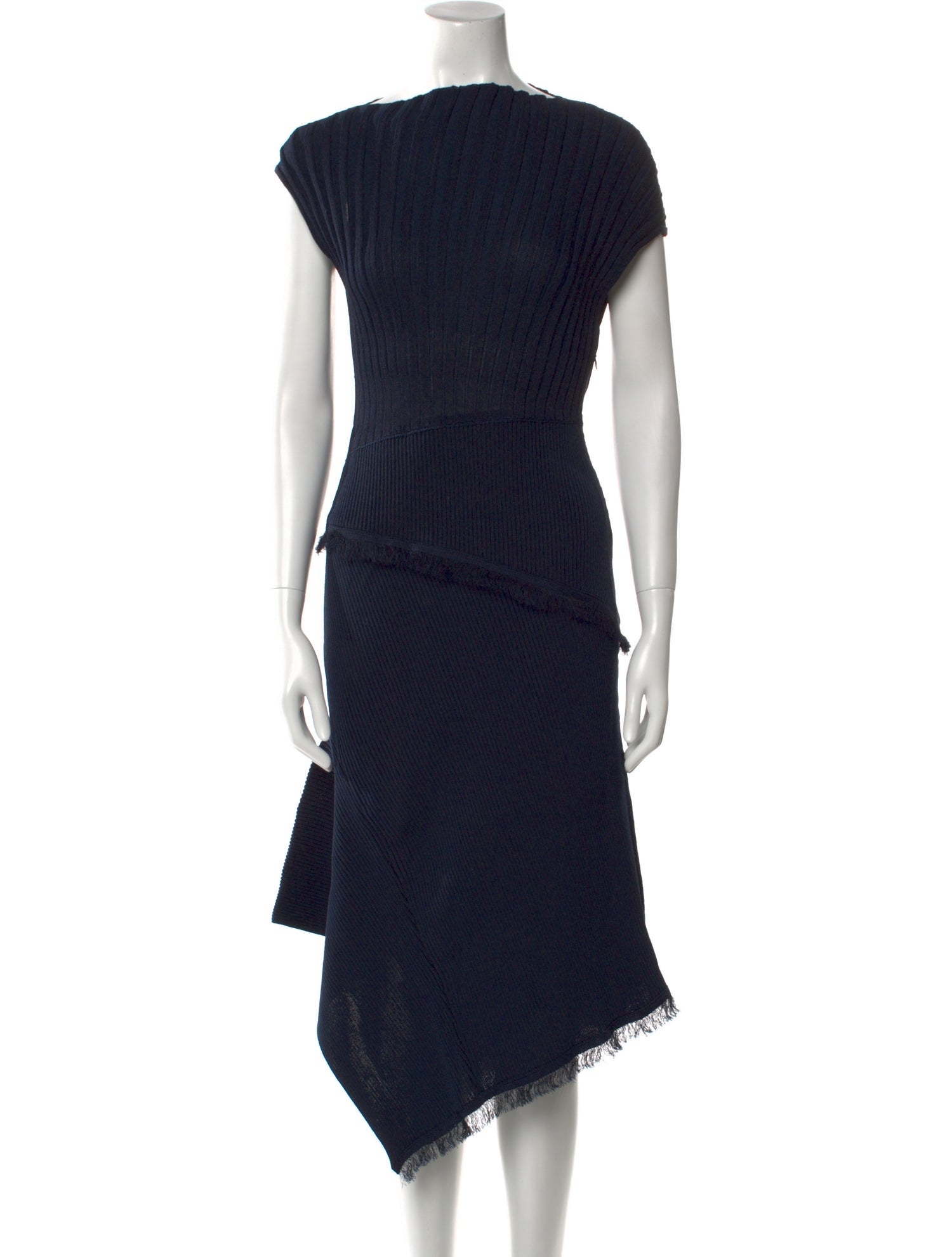 Yeon Bateau Neckline Midi Length Dress w/ Tags