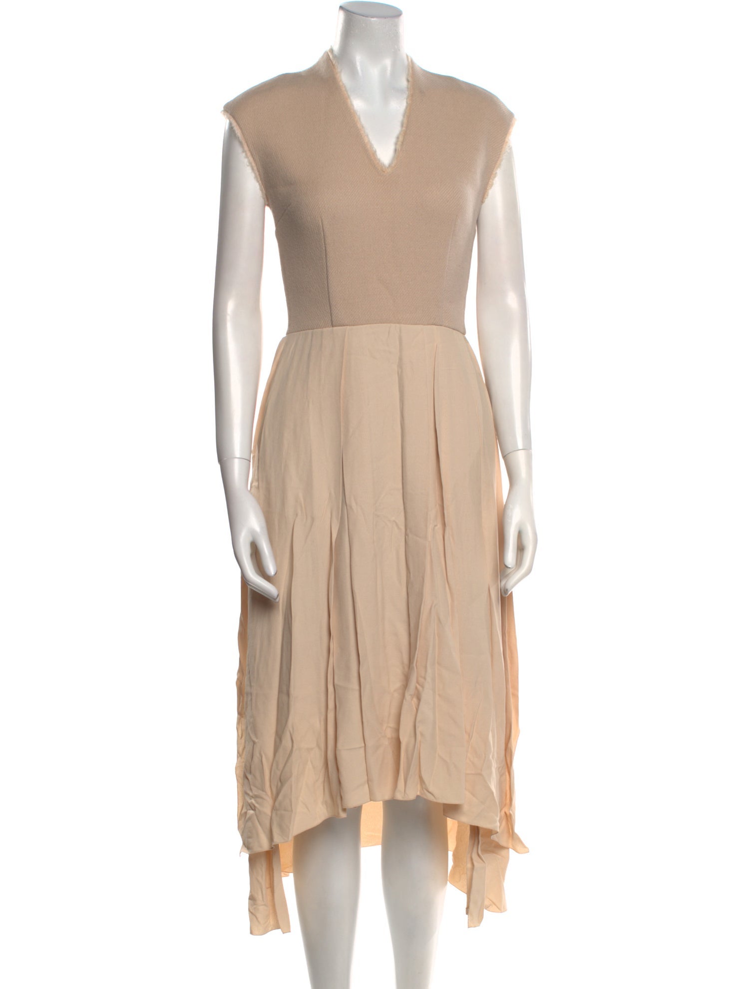 Yeon Virgin Wool Midi Length Dress