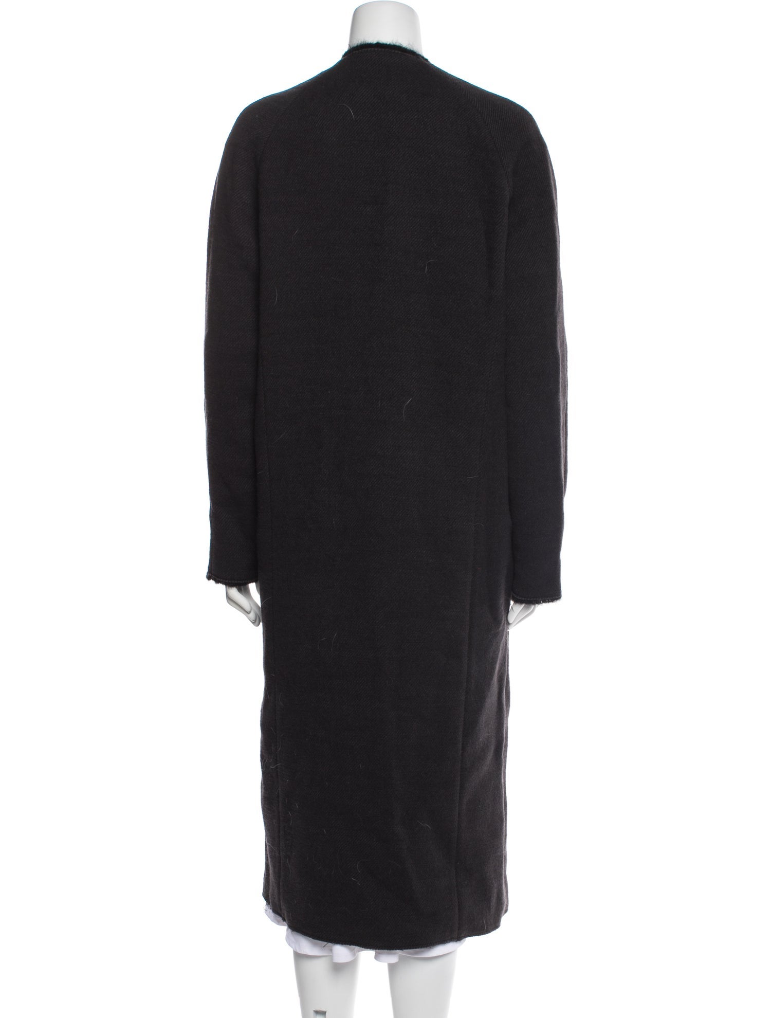 Yeon Virgin Wool Faux Fur Coat