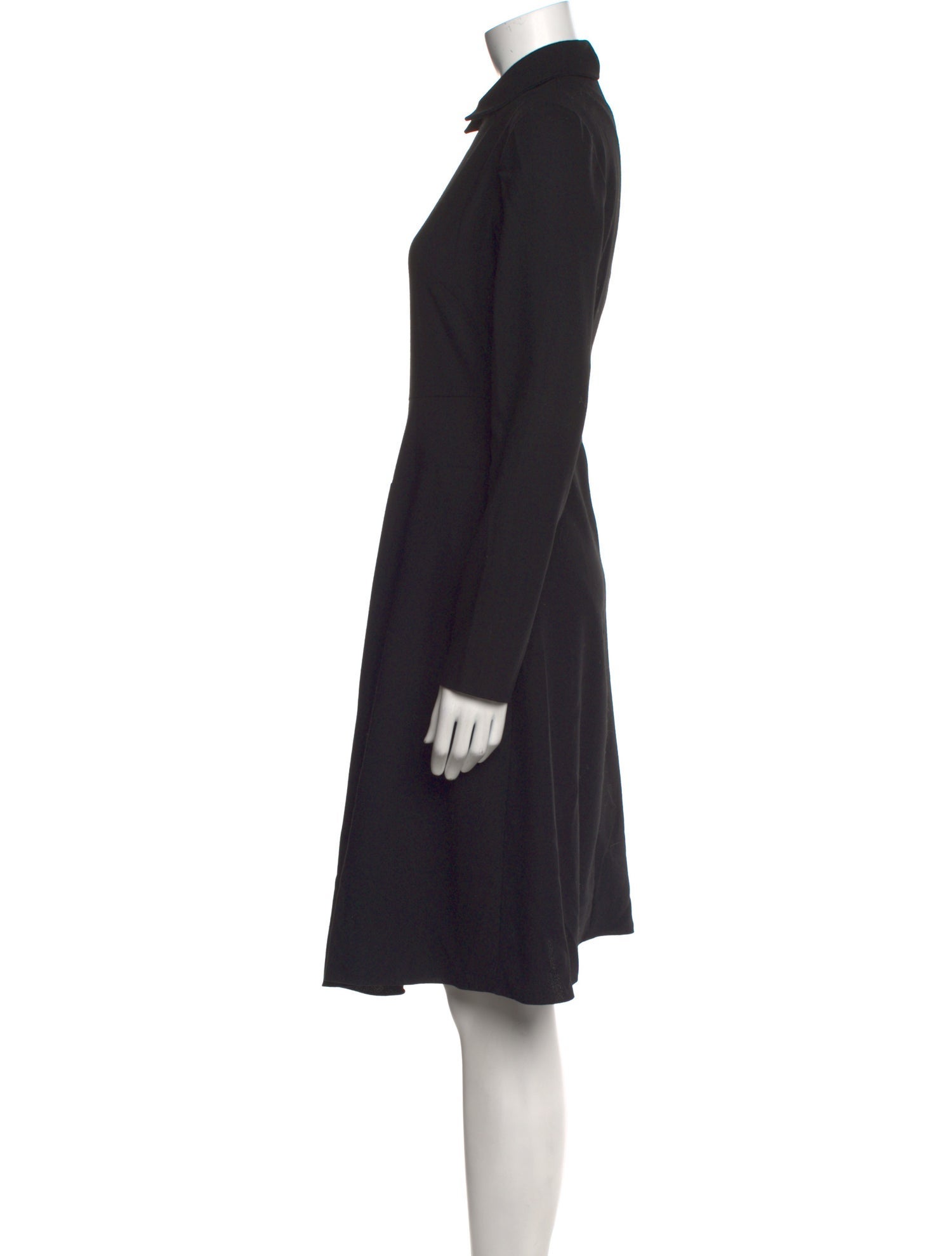 Yeon Wool Knee-Length Dress